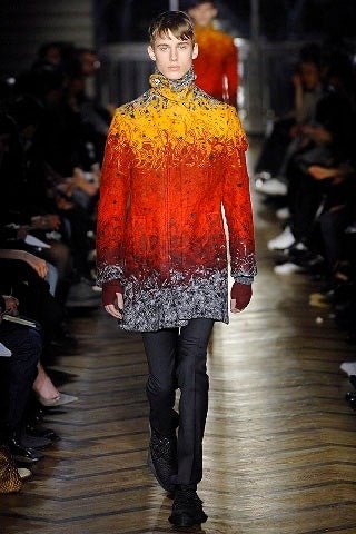 Raf Simons Autumn / Winter 2008 Phoenix Fire Coat
