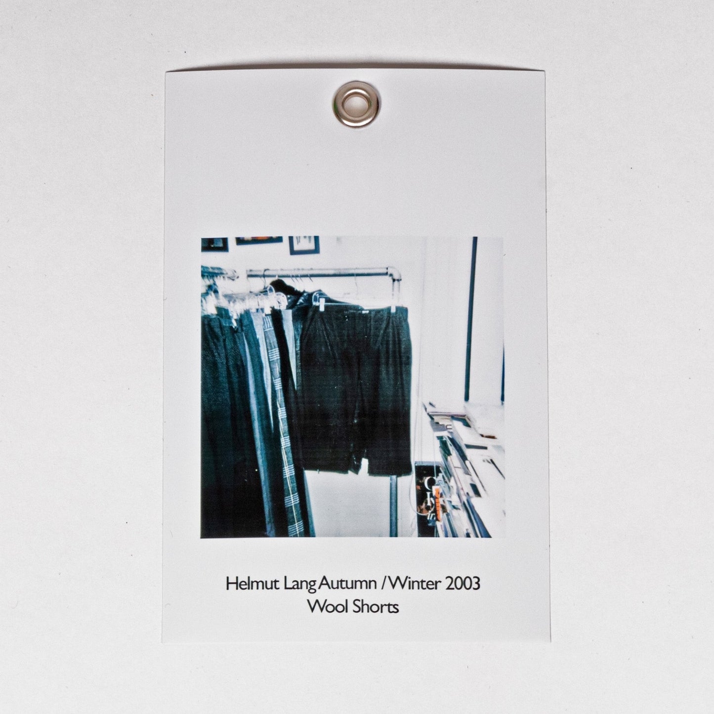 Helmut Lang Autumn / Winter 2003 Wool Shorts