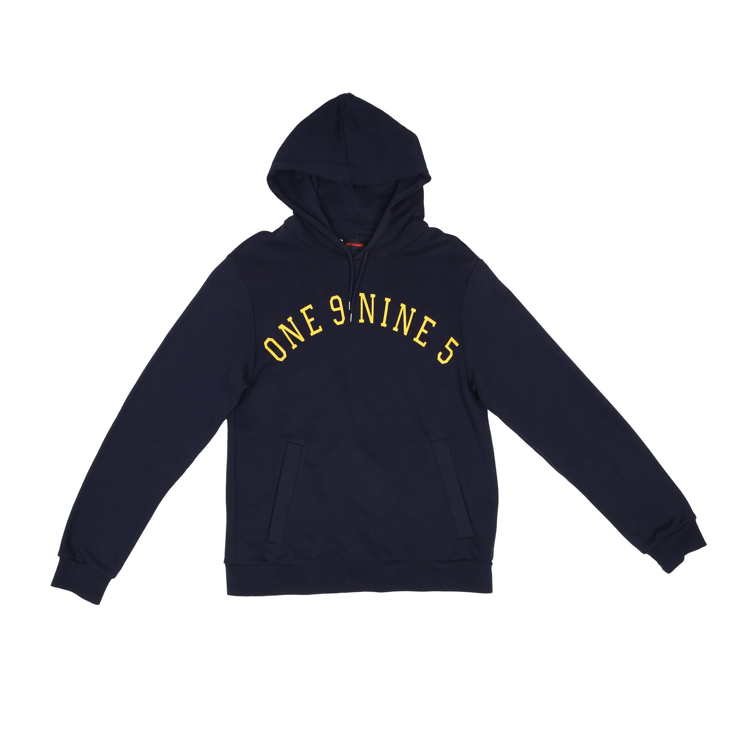 Raf Simons 1995 “One 9 Nine 5” Navy Hoodie