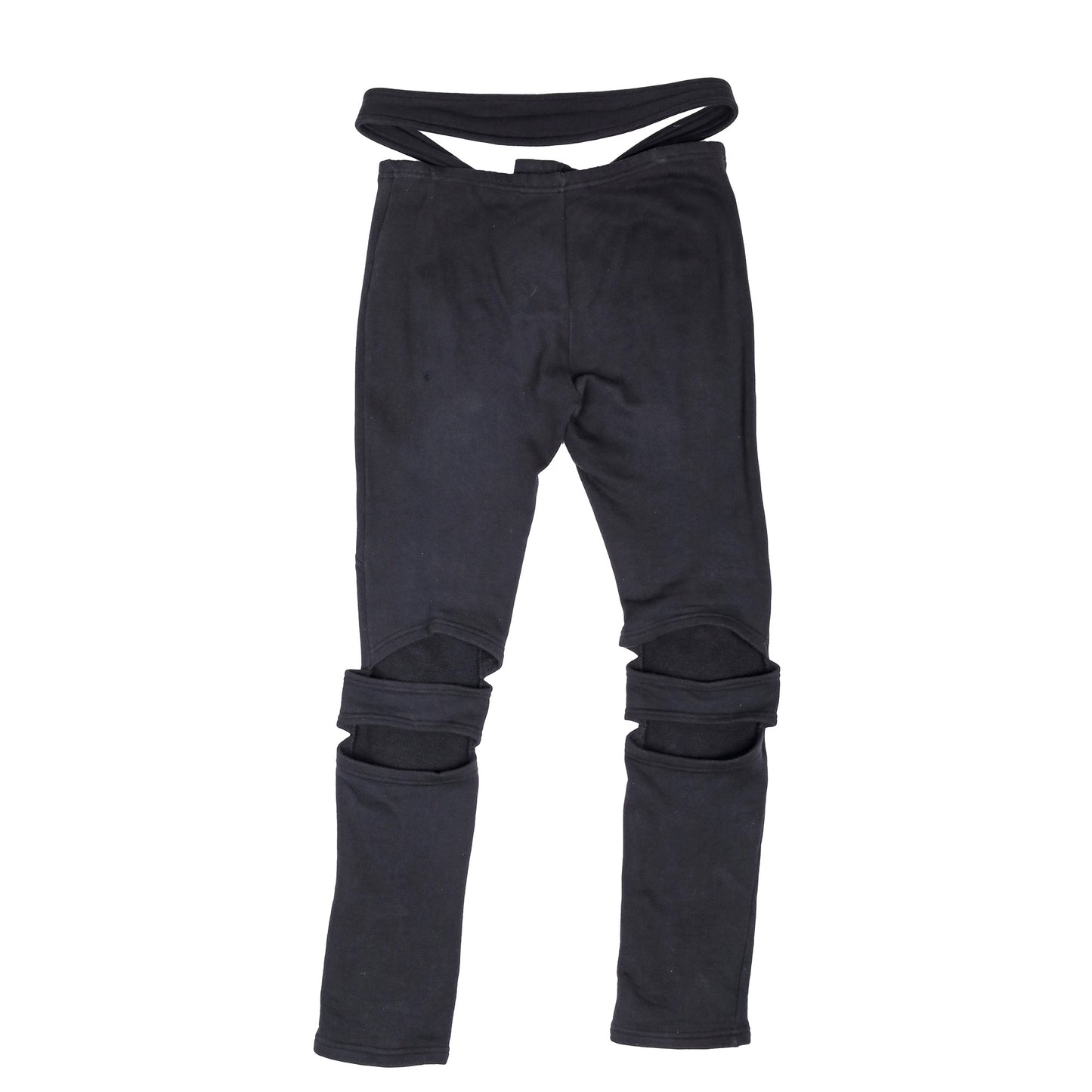 Raf Simons Autumn / Winter 2005 Black Cummerbund Sweatpants