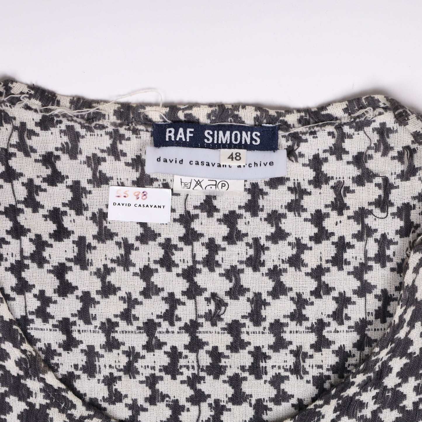 Raf Simons Spring / Summer 1998 Safety Pin Tank