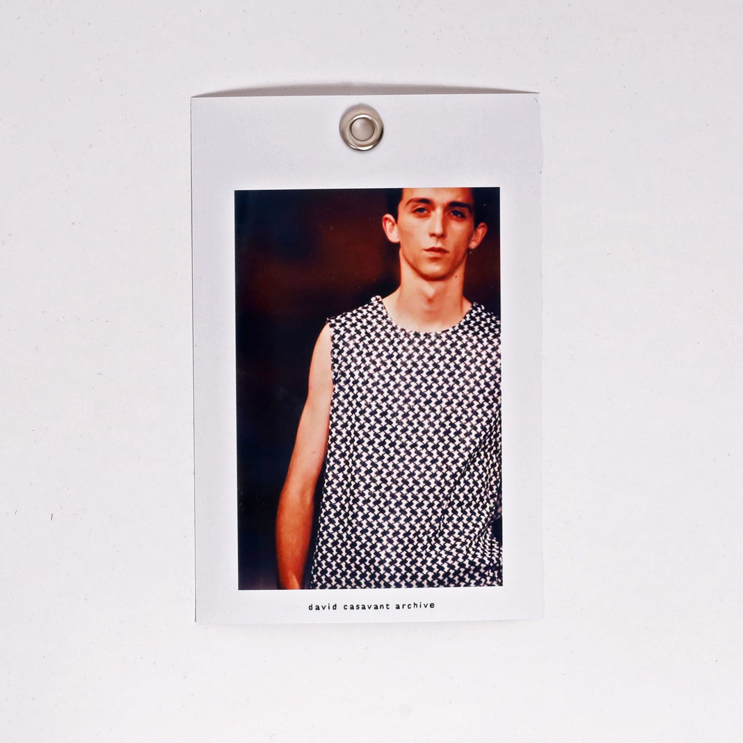 Raf Simons Spring / Summer 1998 Safety Pin Tank