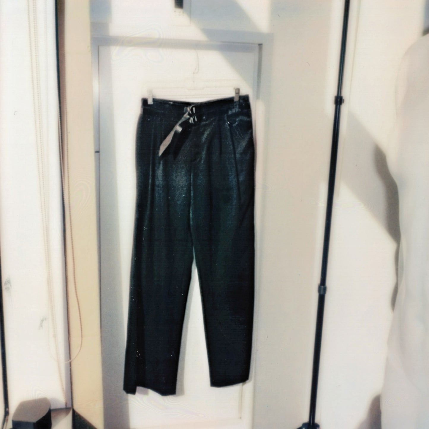 Raf Simons Autumn / Winter 2002 “Virginia Creeper” Black Belted Pants