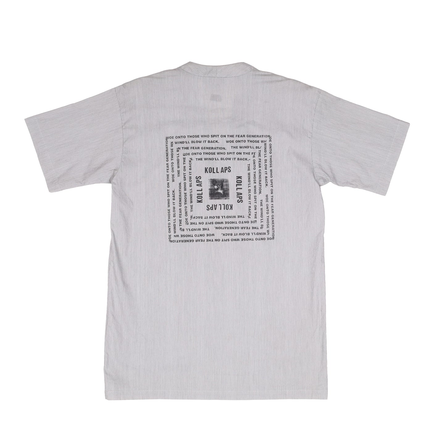 Raf Simons Spring / Summer 2002 “Science Not Race” Striped Shirt