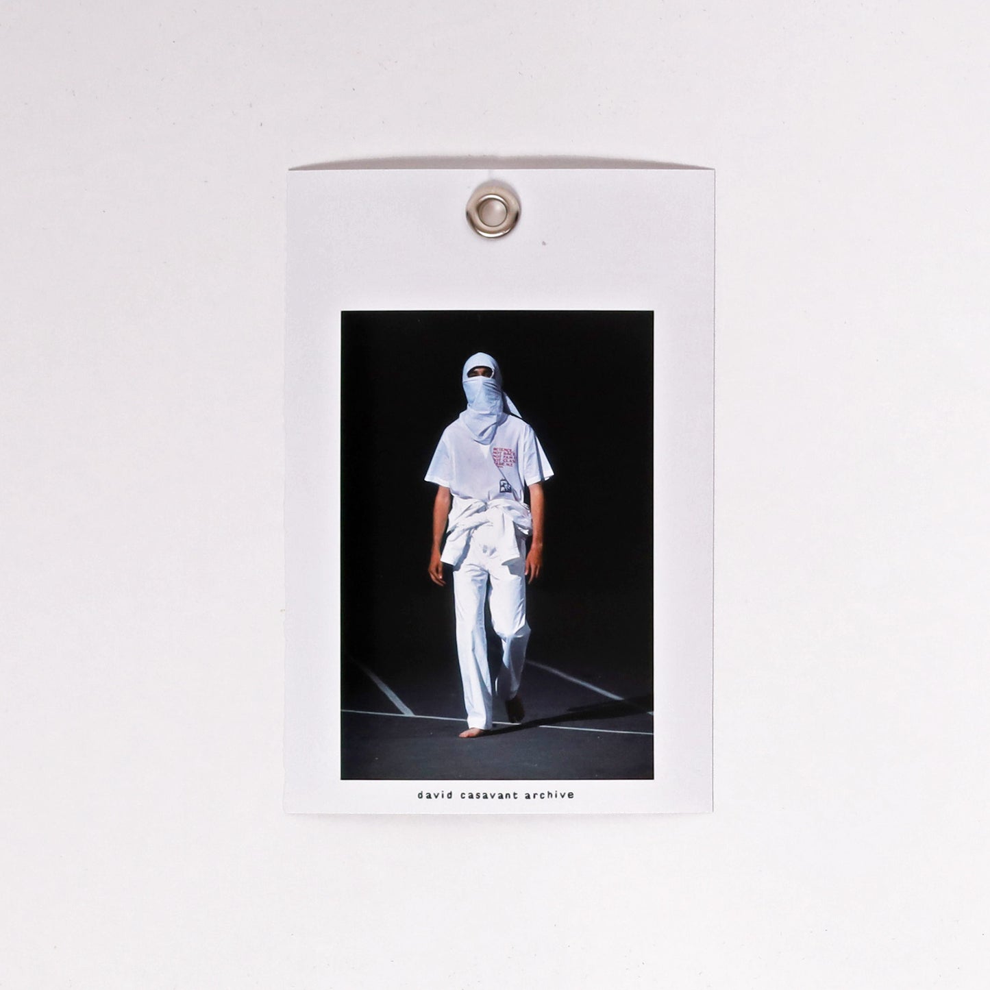 Raf Simons Spring / Summer 2002 “Science Not Race” Striped Shirt