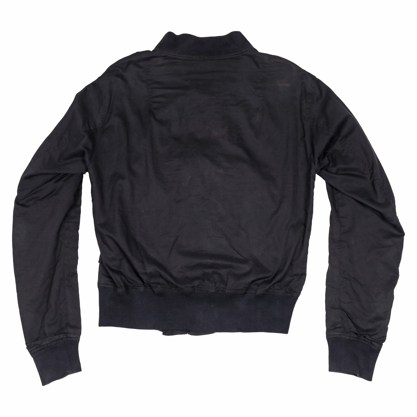 Helmut Lang Spring / Summer 1999 Black Bomber Jacket