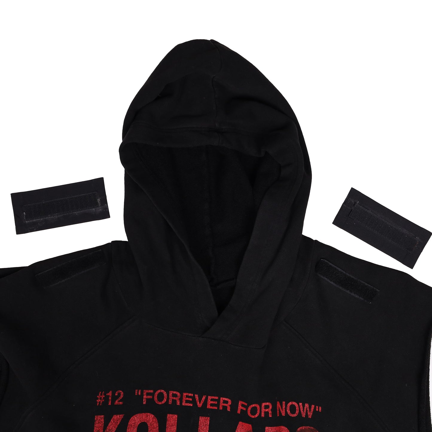 Raf Simons Spring / Summer 2002 Kollaps Black Hoodie