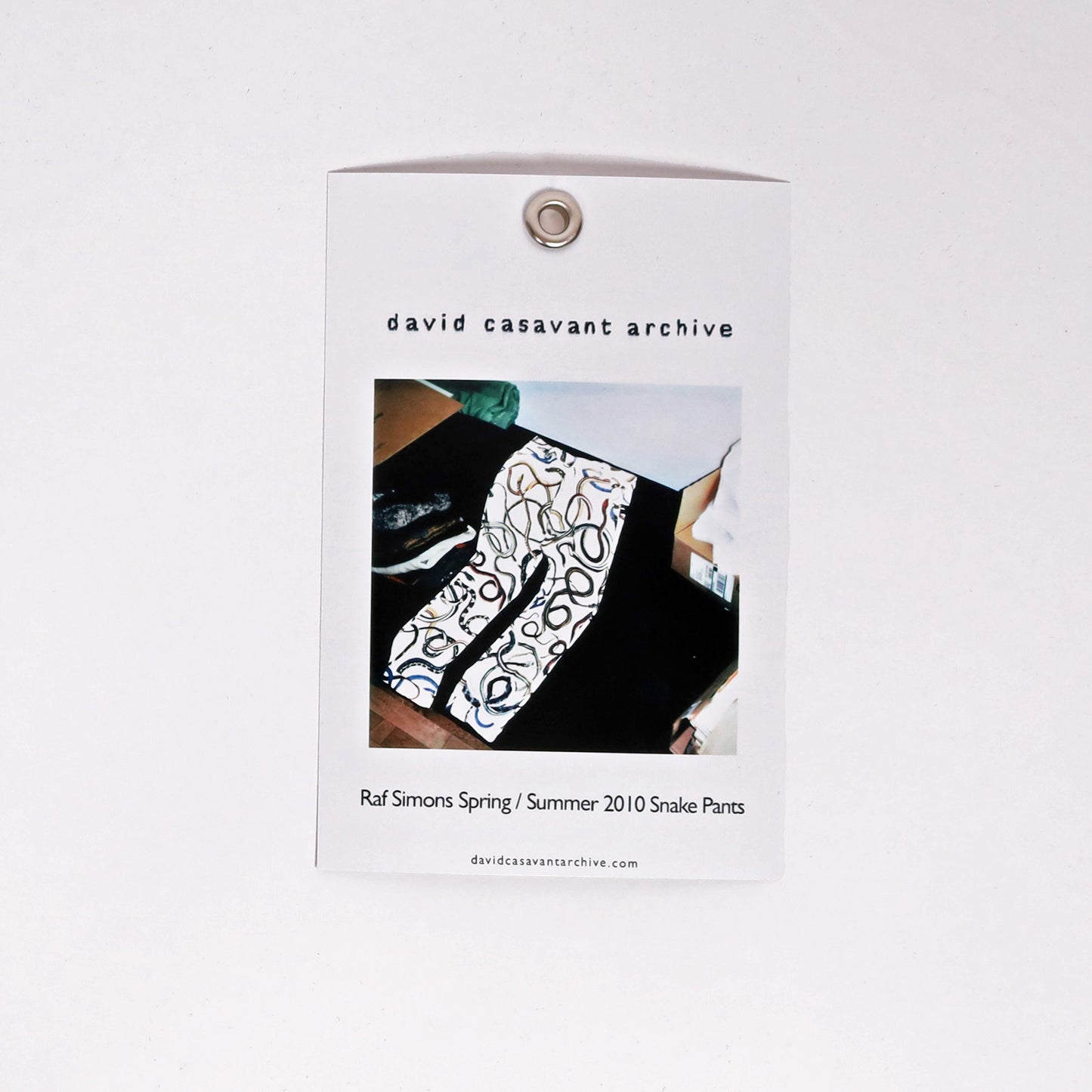 Raf Simons Spring / Summer 2010 Snake Pants