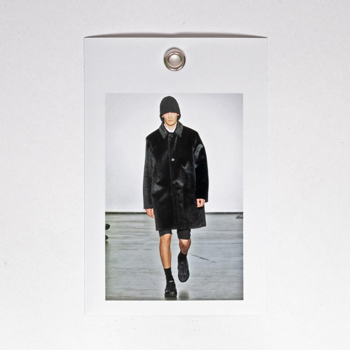 Raf Simons 2012秋冬“布偶皮草”黑色大衣