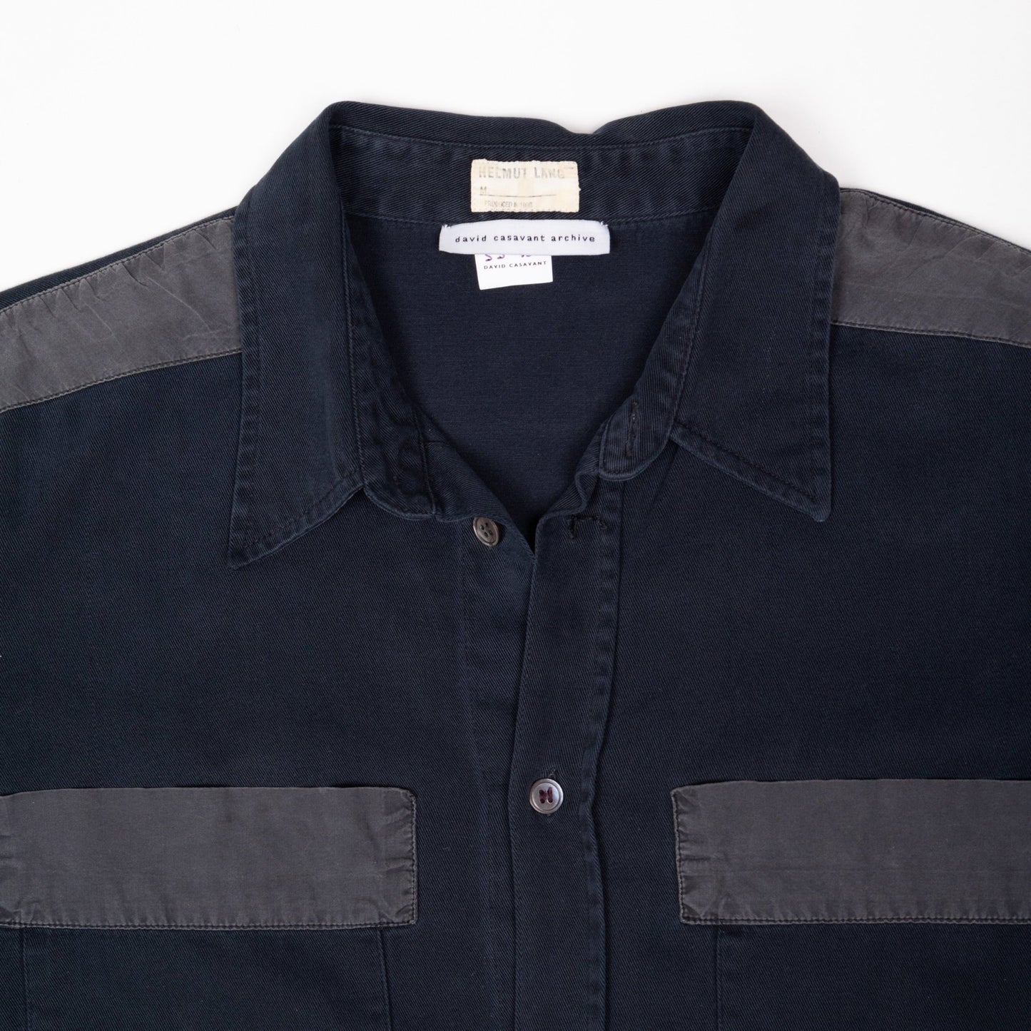 Helmut Lang 1996 春夏海军蓝衬衫