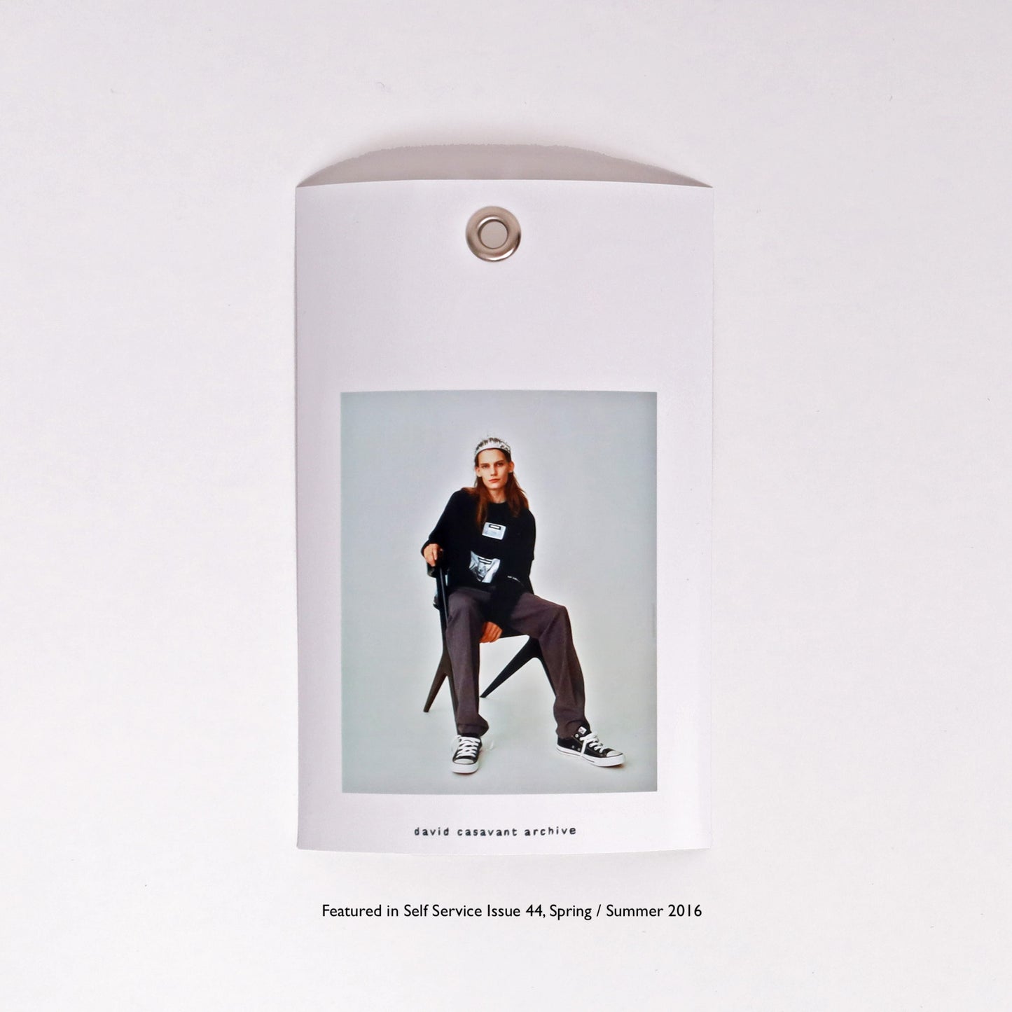 Raf Simons Spring / Summer 2005 “History of My World” Black Crewneck Sweatshirt
