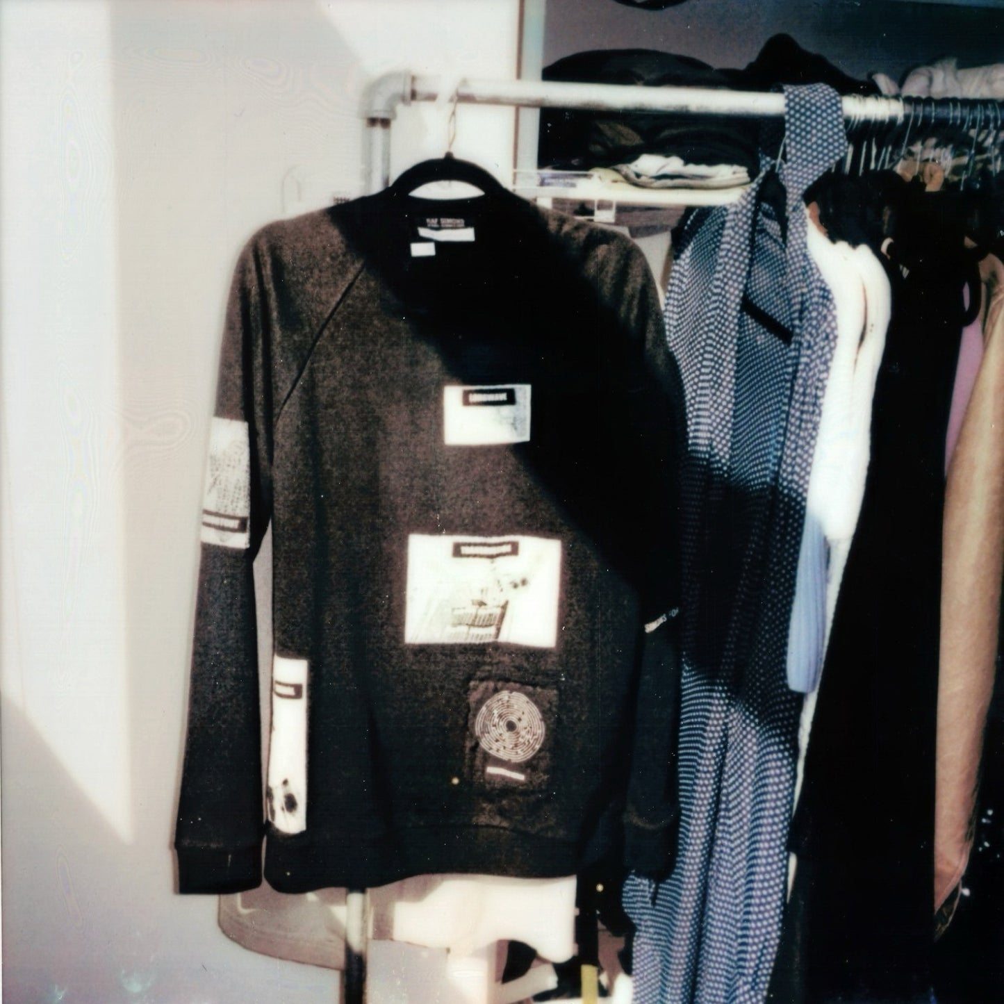 Raf Simons Spring / Summer 2005 “History of My World” Black Crewneck Sweatshirt