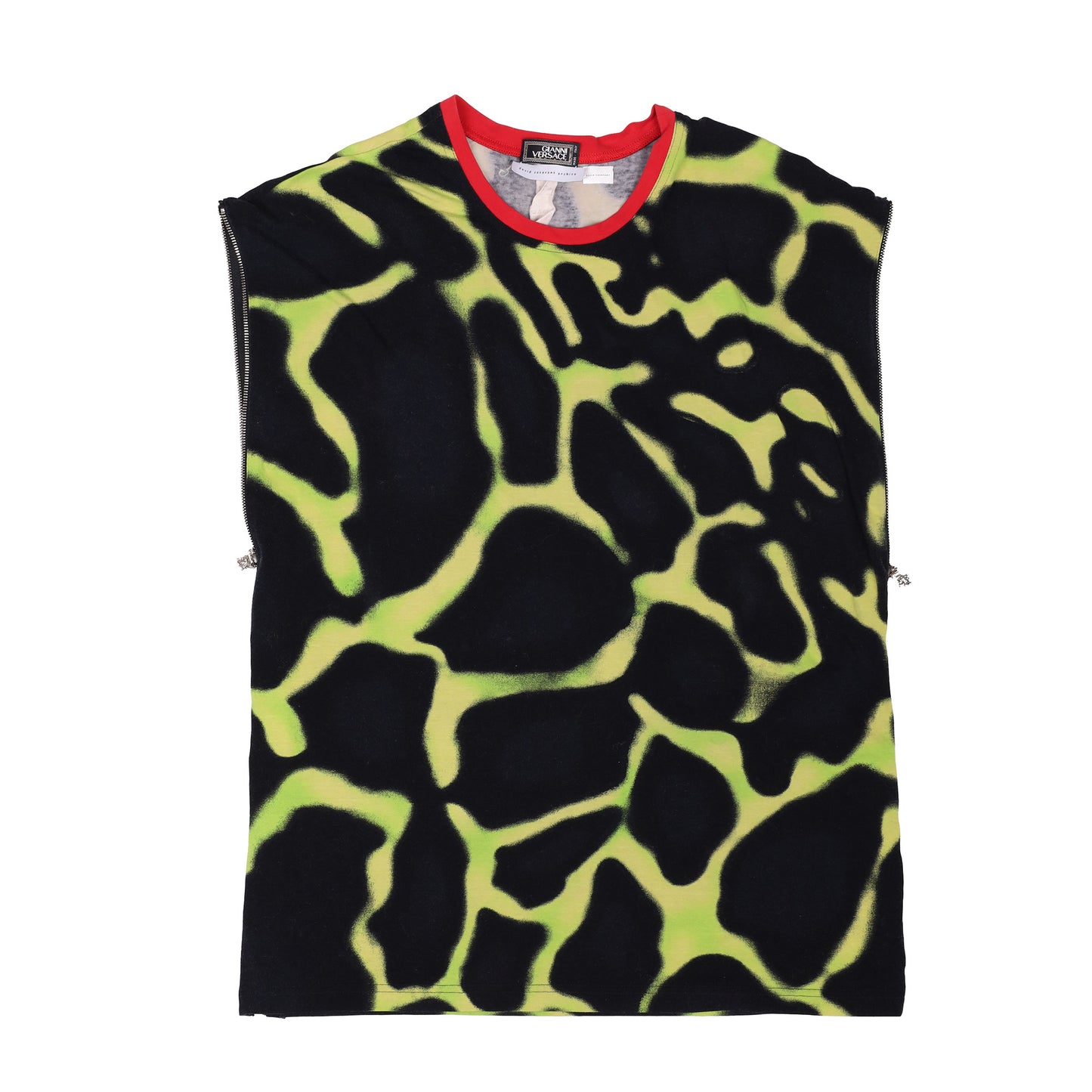 Gianni Versace Men’s Vintage Side Zip Tank