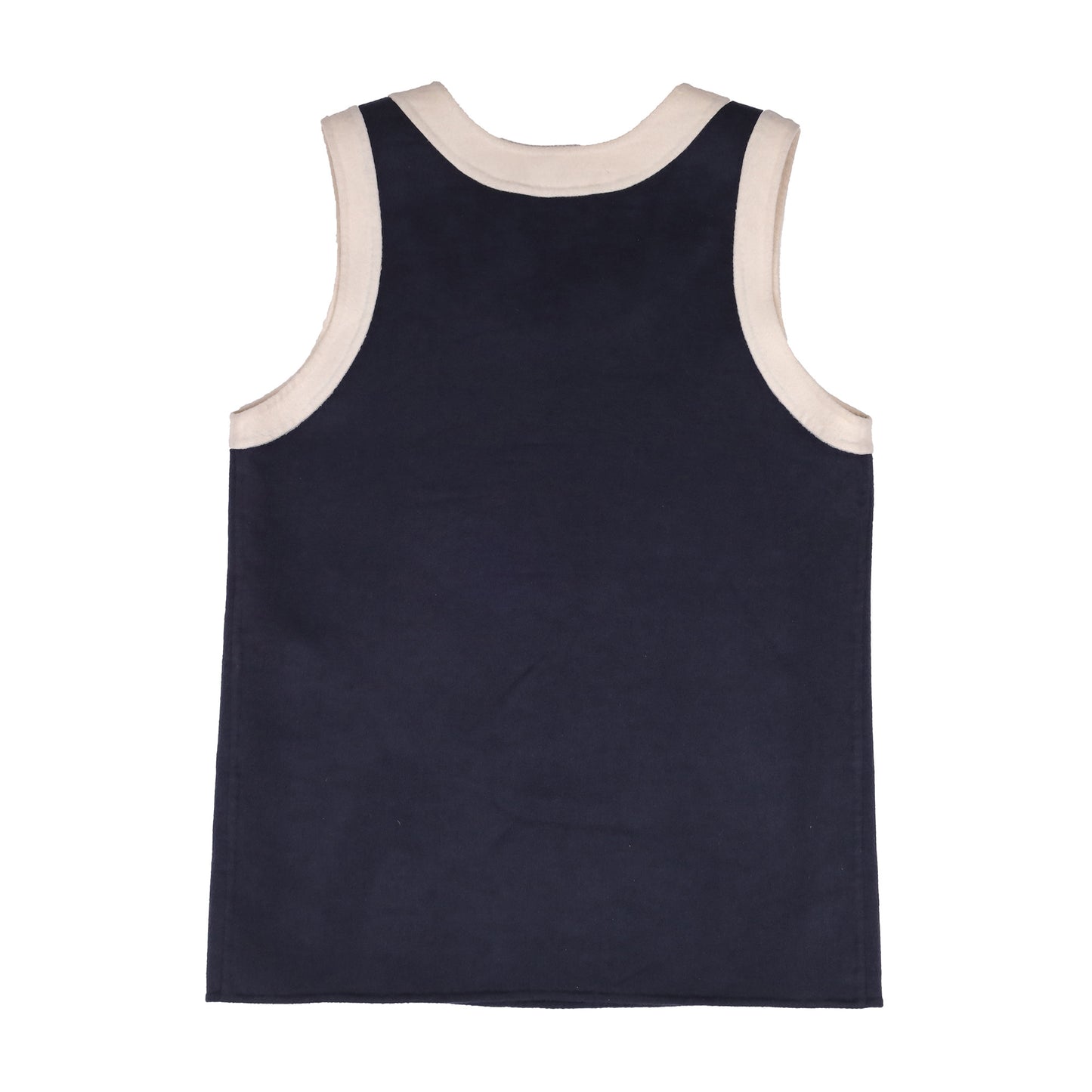 Prada Spring / Summer 2013 Blue and White Wool Tank