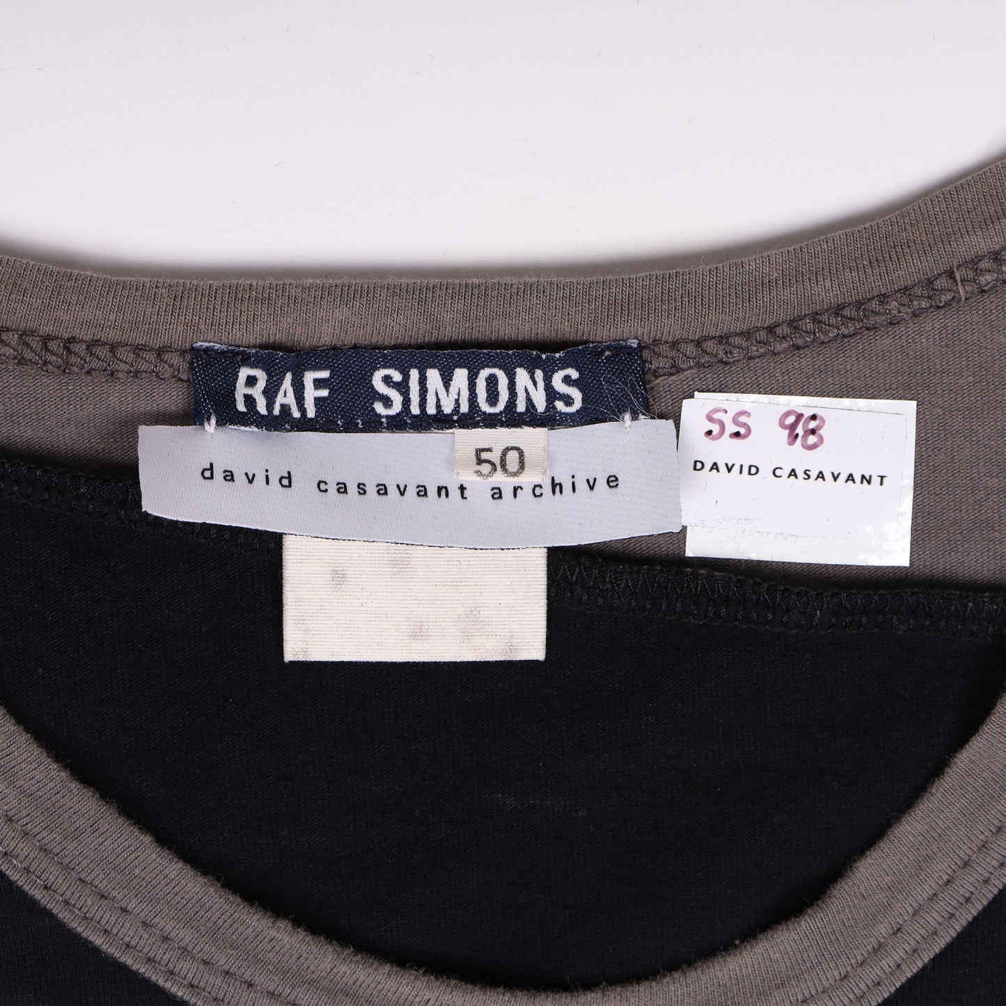 Raf Simons Spring / Summer 1998 Paneled Tank