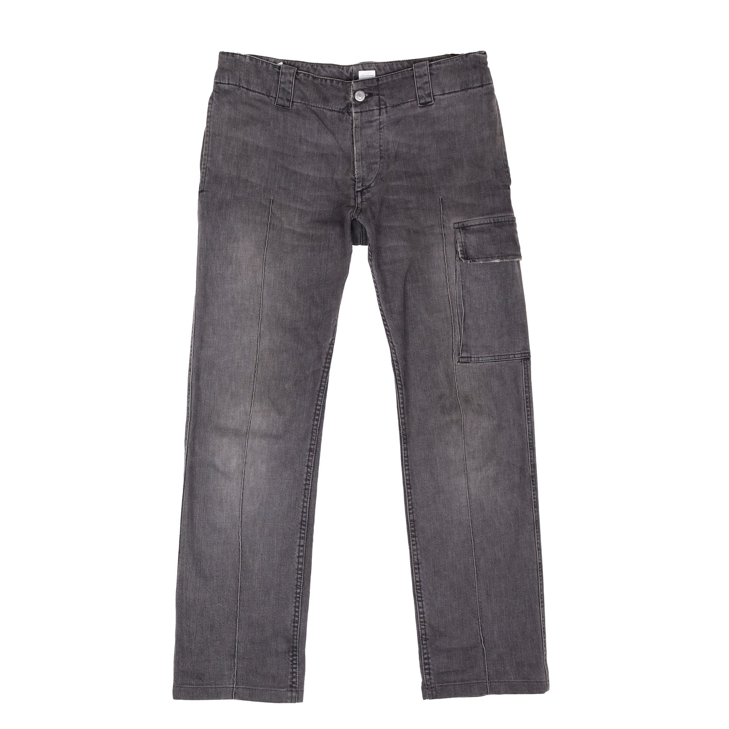 Helmut Lang Early 2000’s Grey Cargo Jeans