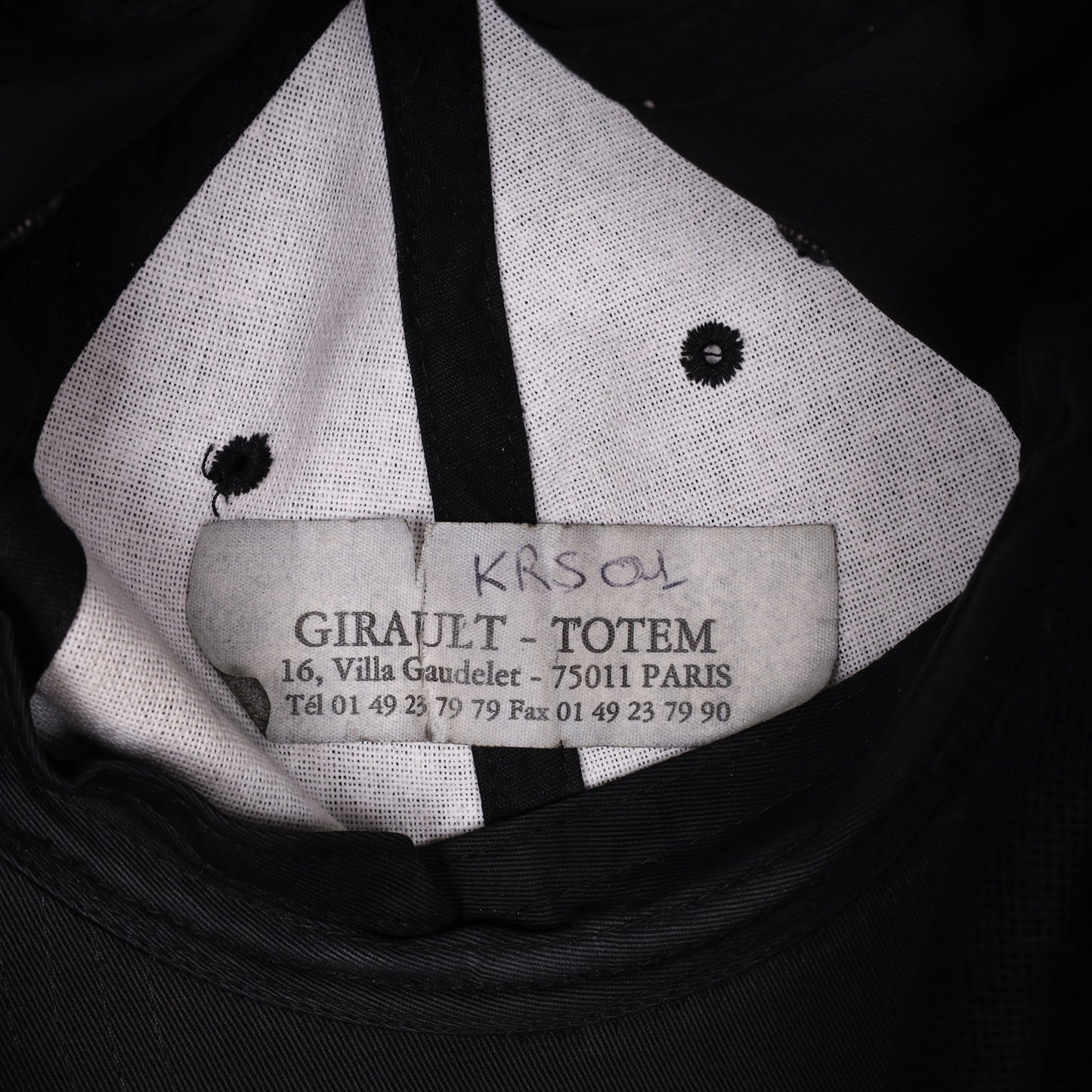 Raf Simons Spring / Summer 2003 Consumed Mesh Hat (Sample)