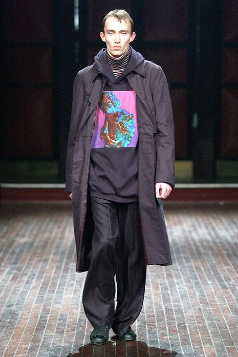 Raf Simons Autumn / Winter 2003 Closer Peter Saville “Technique” Hoodie