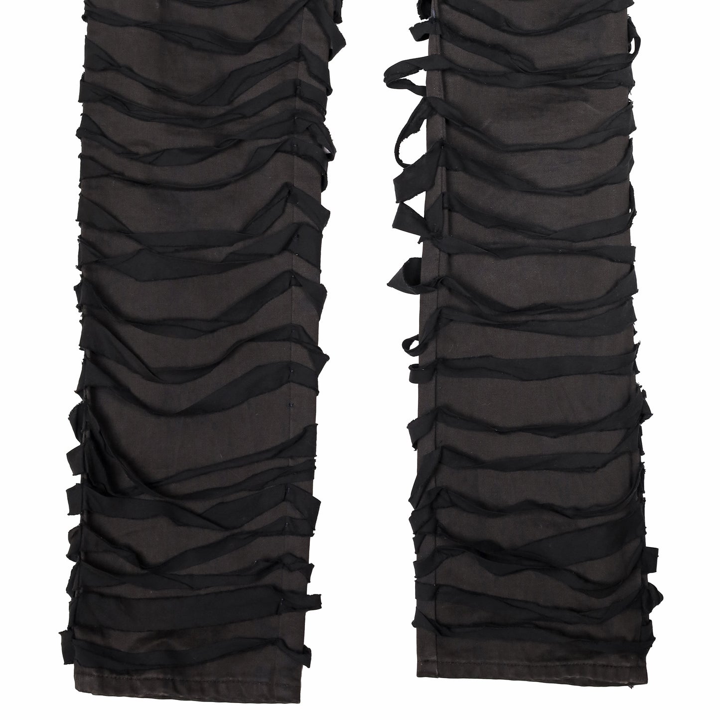 Helmut Lang Spring / Summer 2004 Black Cotton Mummy Jeans