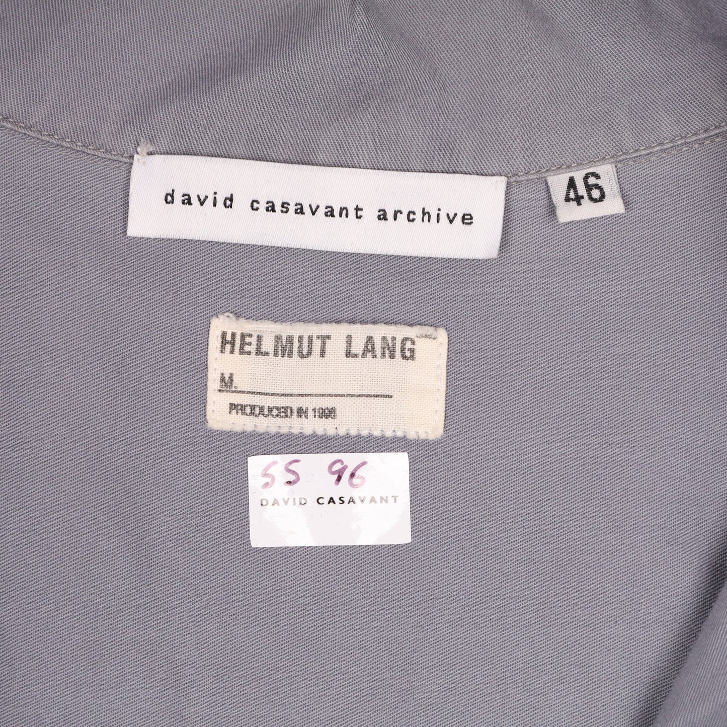 Helmut Lang Spring / Summer 1996 Shirt