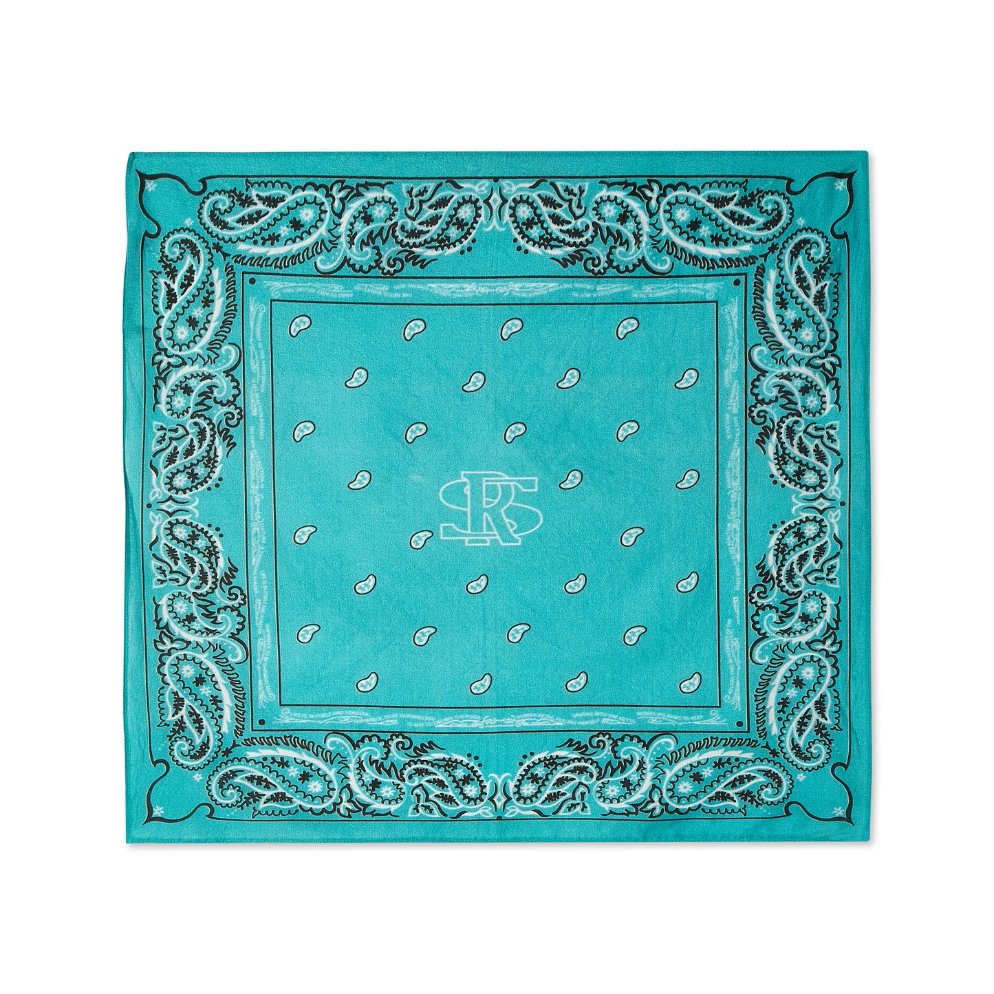 Raf Simons Autumn / Winter 2004 Waves Turquoise Bandana