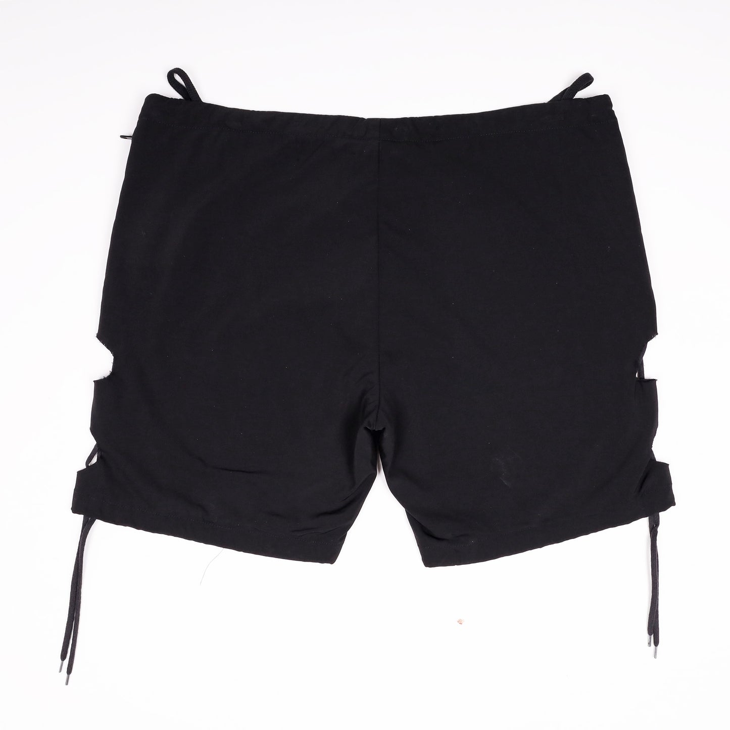 Helmut Lang Spring / Summer 2001 Black Cut Out Shorts (Sample)
