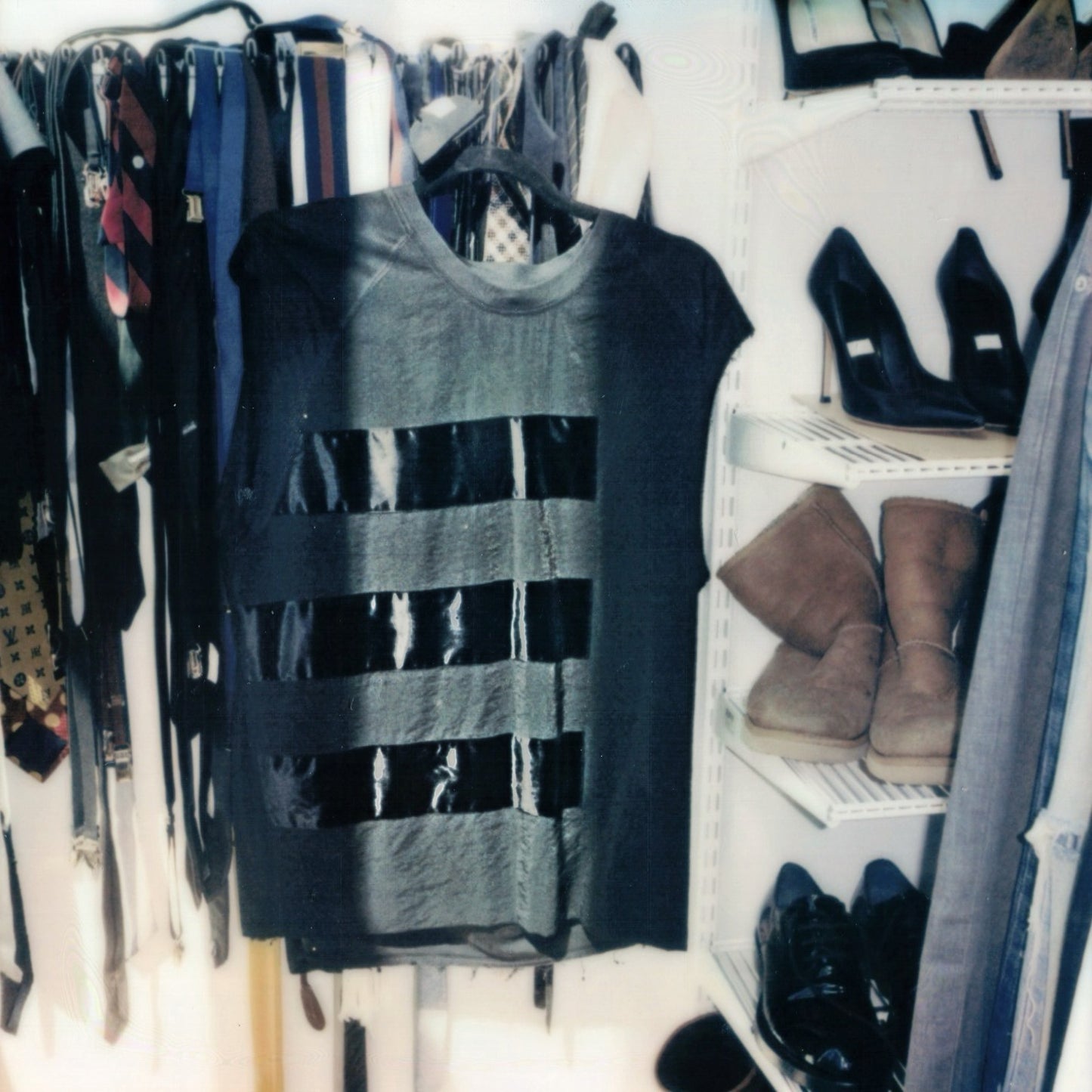 Lanvin by Lucas Ossendrijver Autumn / Winter 2013 Black Silk Tank