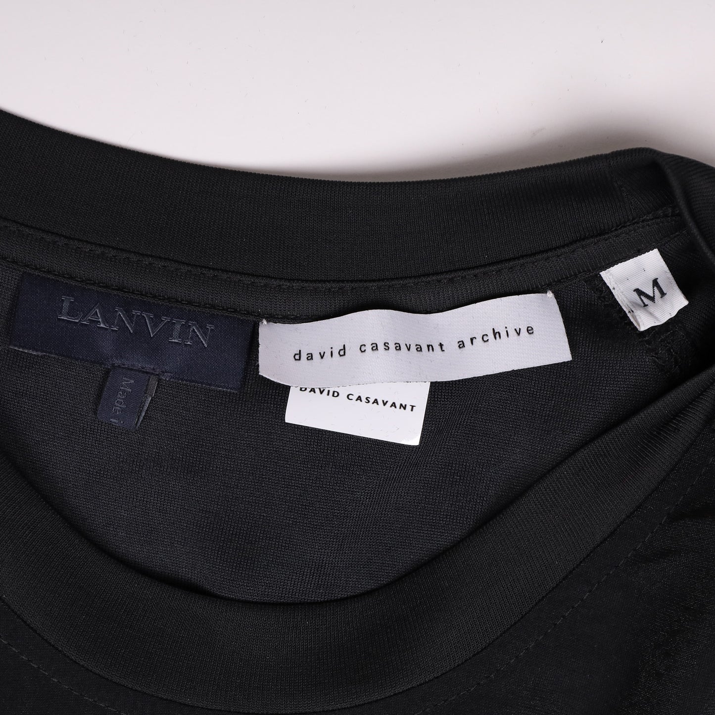 Lanvin by Lucas Ossendrijver Autumn / Winter 2013 Black Silk Tank
