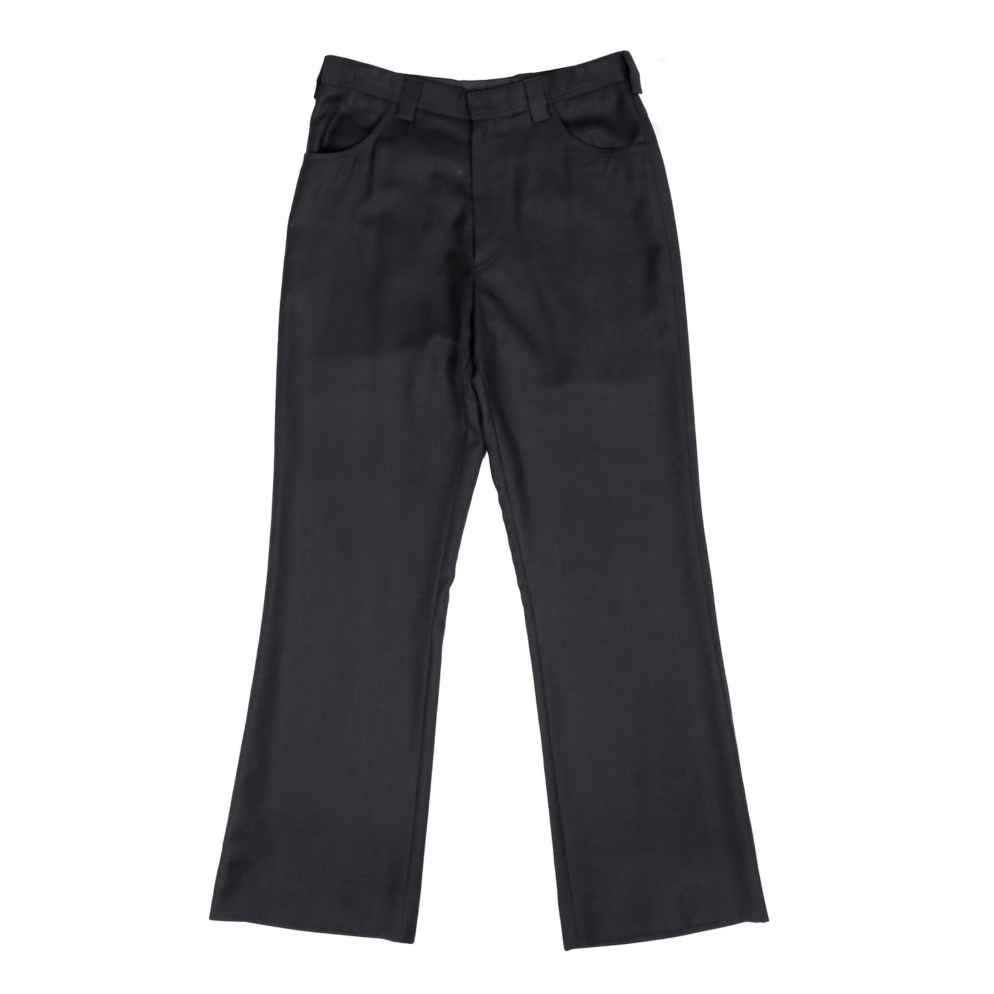 Raf Simons Spring / Summer 2000 Black Wide Leg Pants