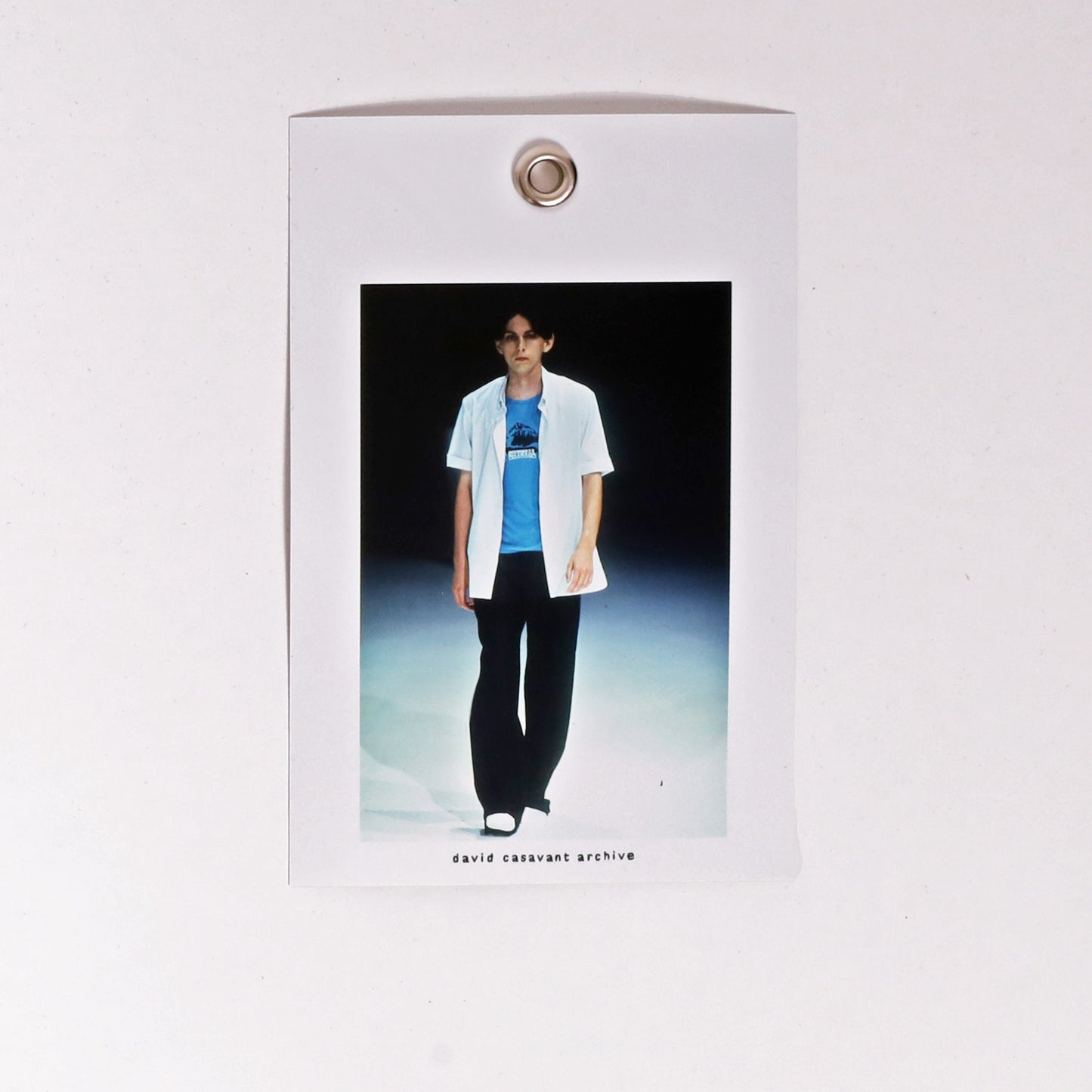 Raf Simons Spring / Summer 2000 Black Wide Leg Pants