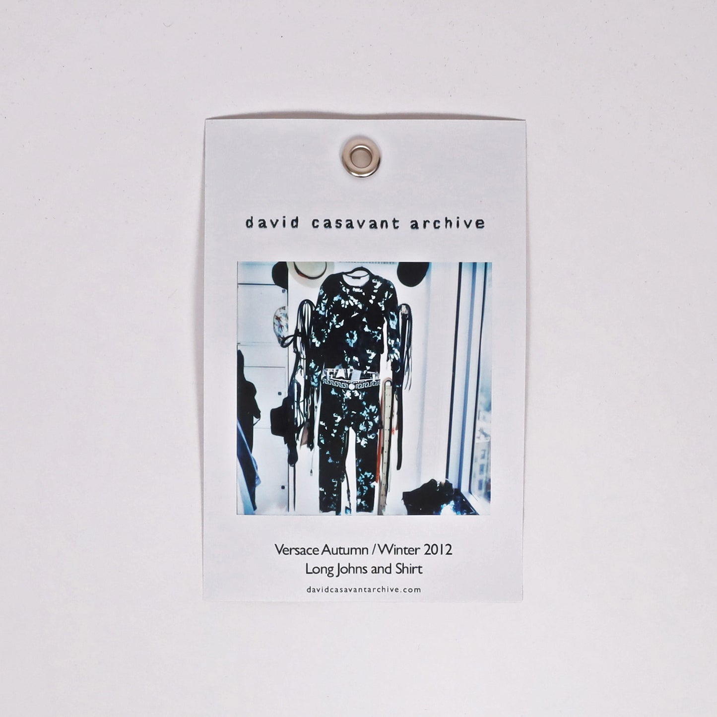 Versace Autumn / Winter 2012 Long Johns and Shirt