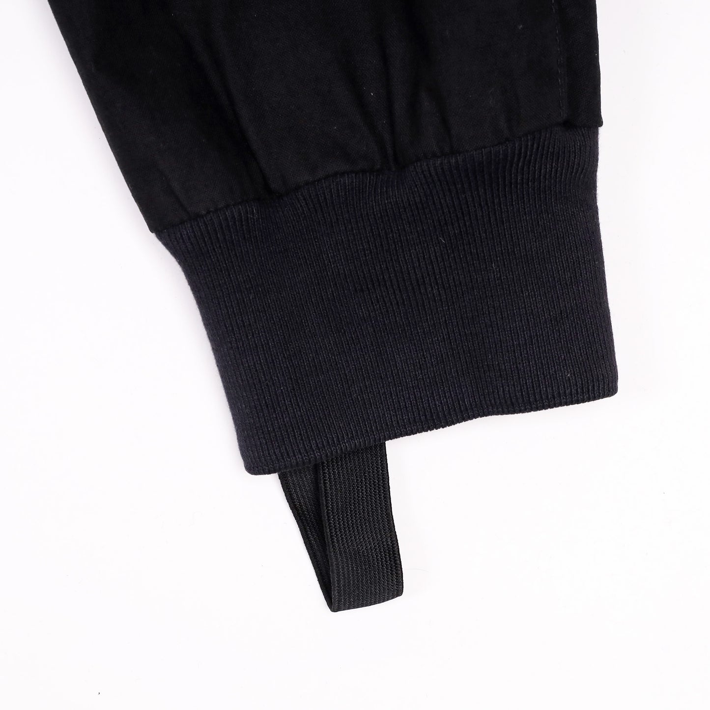 Helmut Lang Spring / Summer 1999 Black Cotton Bondage Bomber Jacket