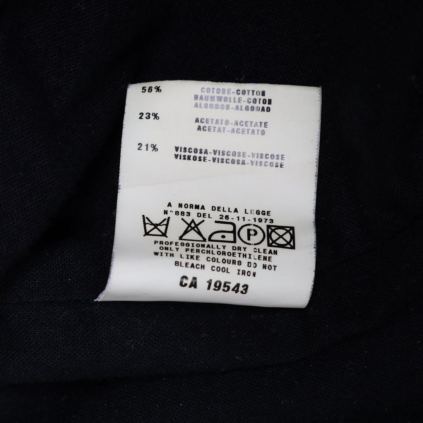 Helmut Lang Spring / Summer 1999 Black Cotton Bondage Bomber Jacket