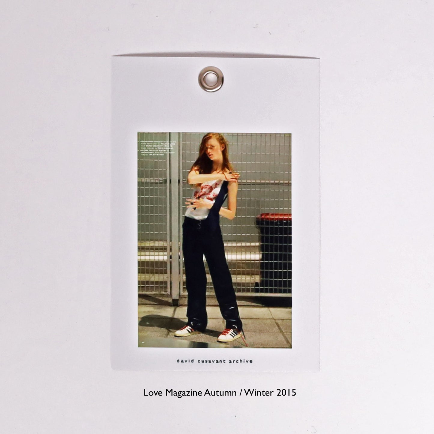 Helmut Lang Spring / Summer 1997 Jesus Tank (Sample)