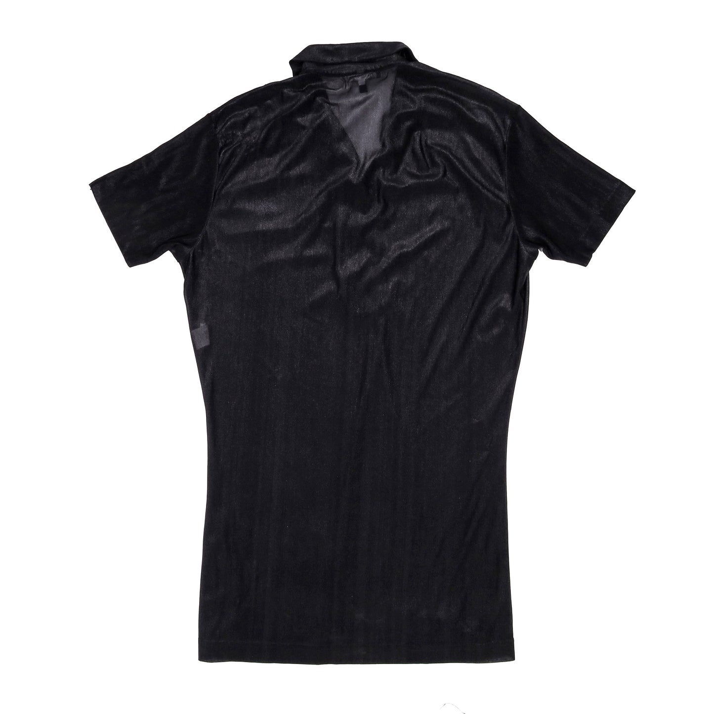 Helmut Lang Spring / Summer 1993 Sheer Polo Shirt