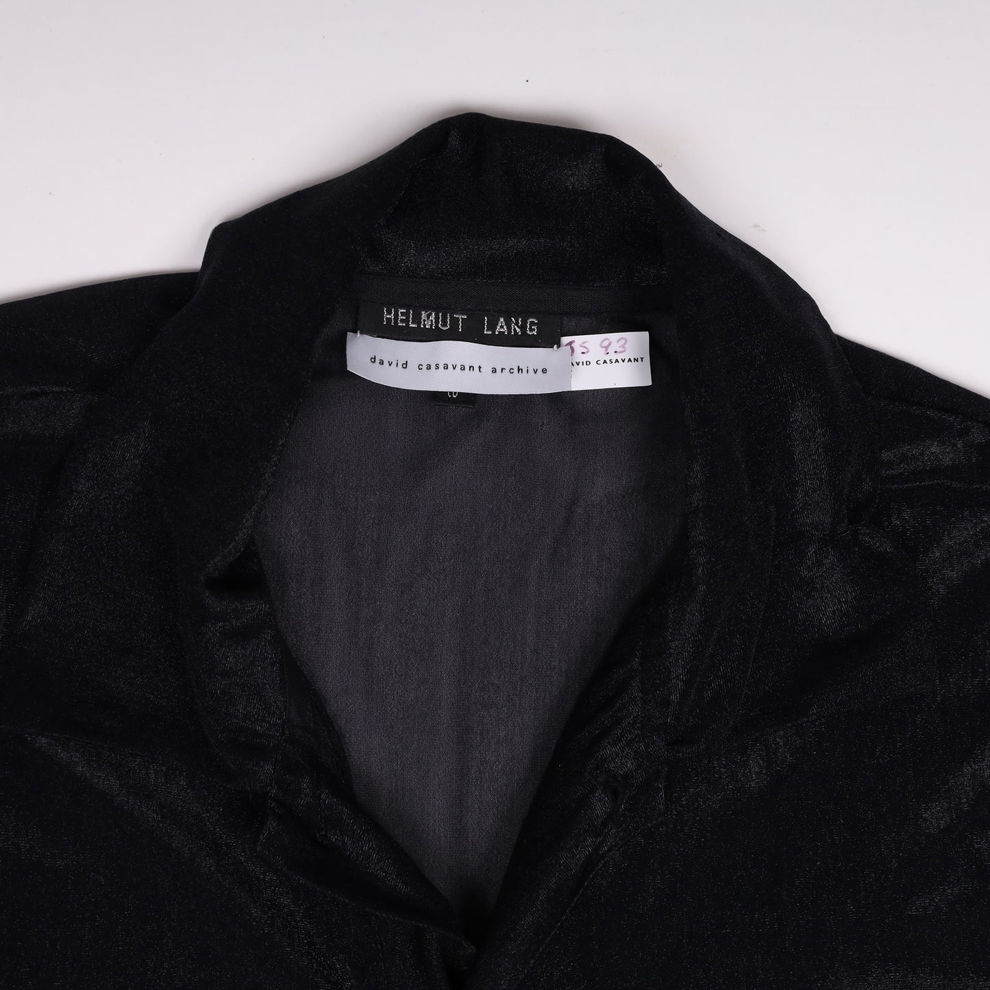 Helmut Lang Spring / Summer 1993 Sheer Polo Shirt