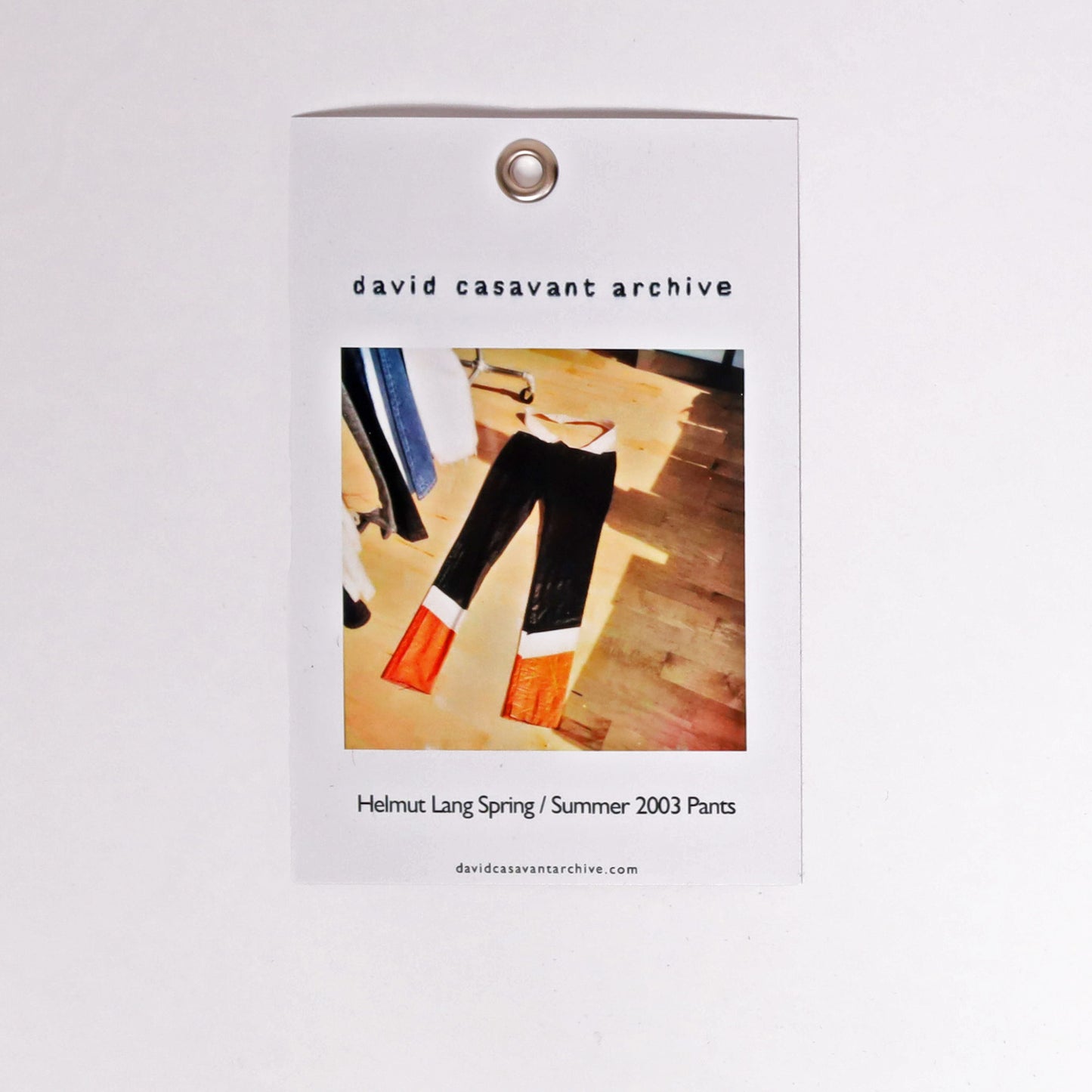 Helmut Lang Spring / Summer 2003 Pants