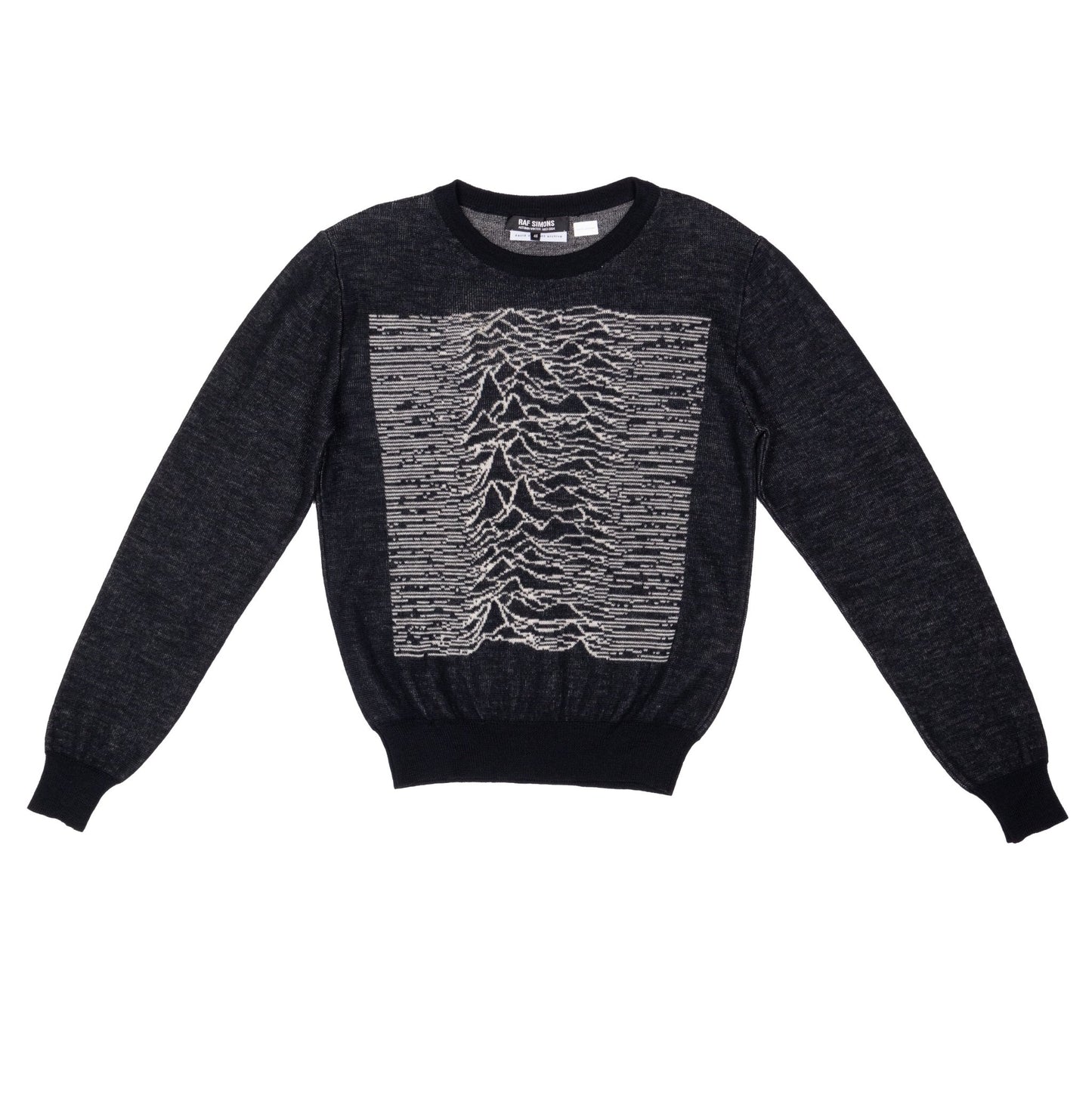Raf Simons Autumn / Winter 2003 "Closer" Black Sweater