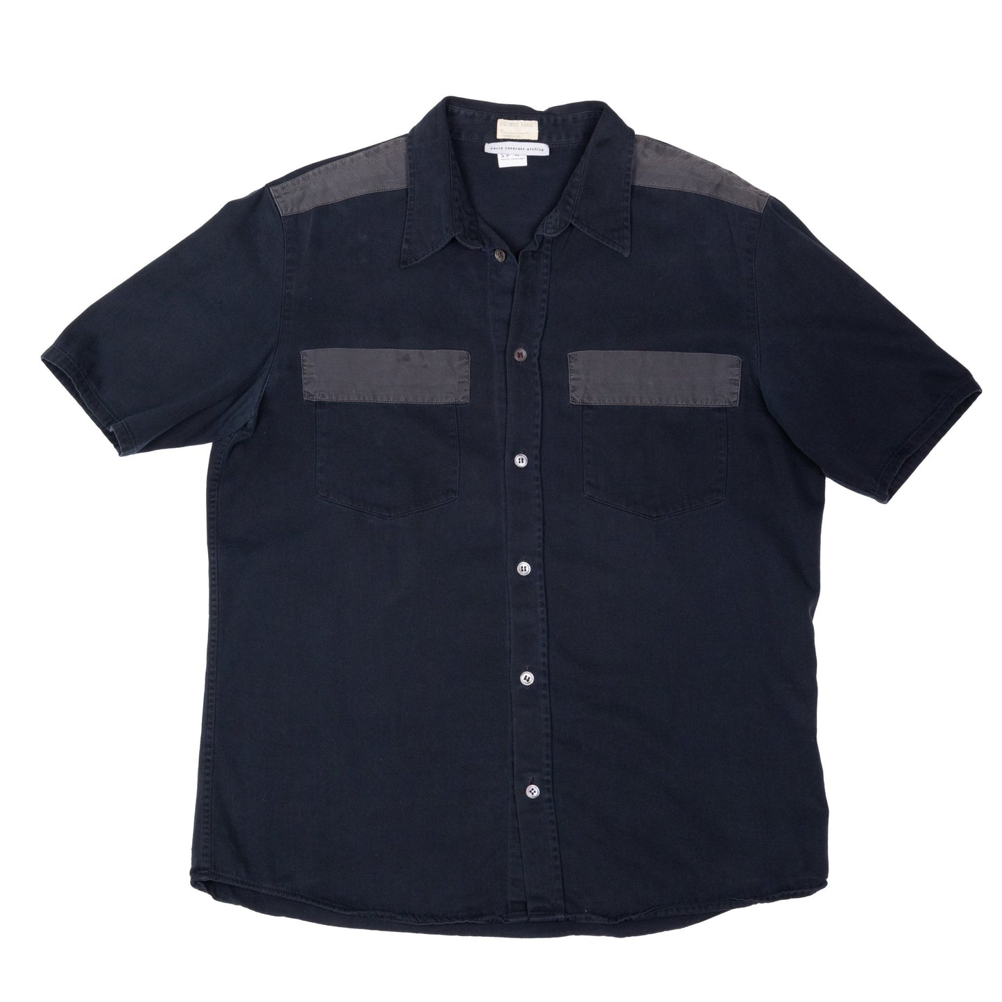 Helmut Lang 1996 春夏海军蓝衬衫