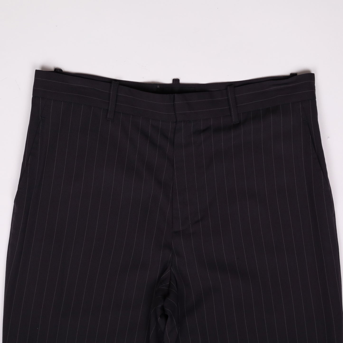 Ann Demeulemeester Black Striped Pants