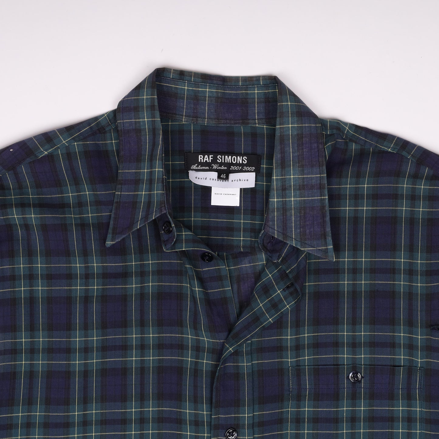 Raf Simons Autumn / Winter 2001 Cut-Off Sleeveless Shirt