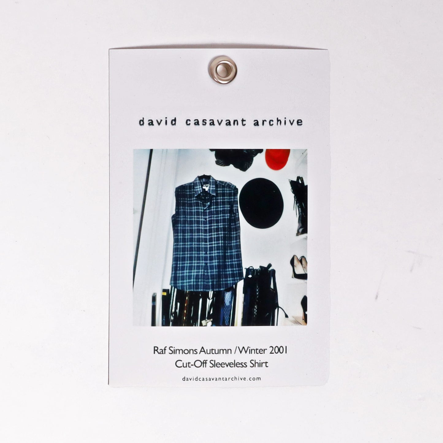Raf Simons Autumn / Winter 2001 Cut-Off Sleeveless Shirt