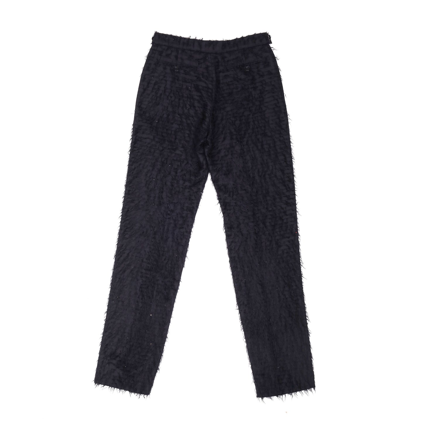 Helmut Lang Spring / Summer 1999 Textured Black Pants