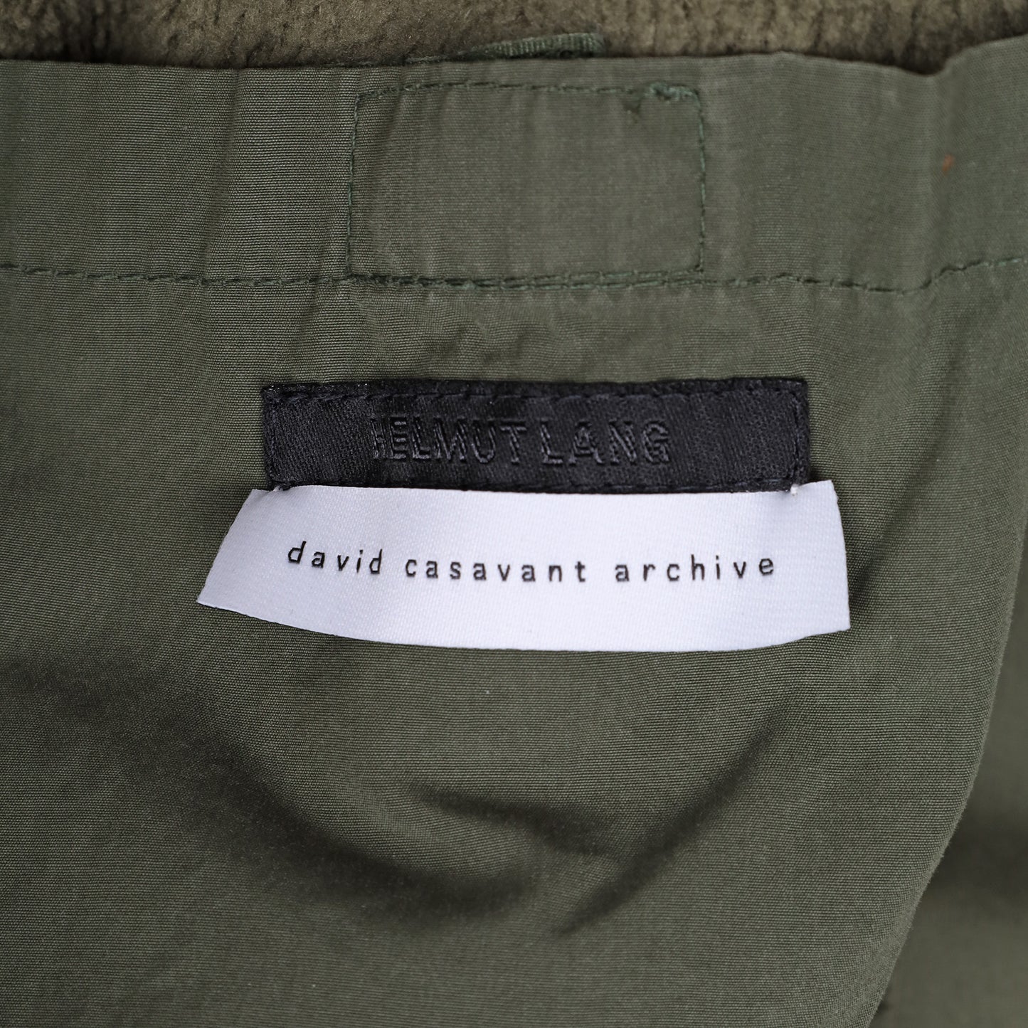 Helmut Lang Army Green Parka