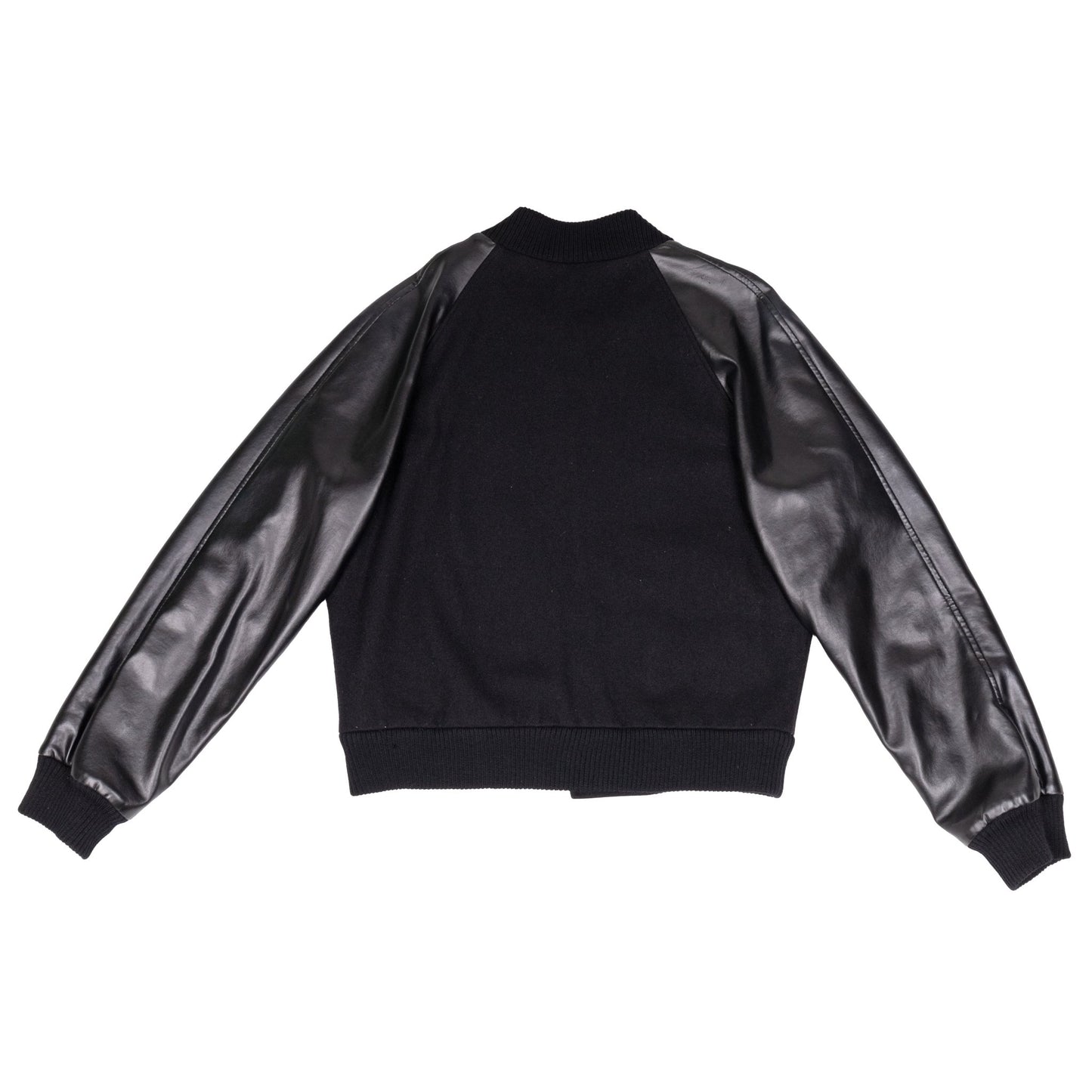 Raf Simons Autumn / Winter 2002 “Virginia Creeper” Varsity Black Letter Jacket