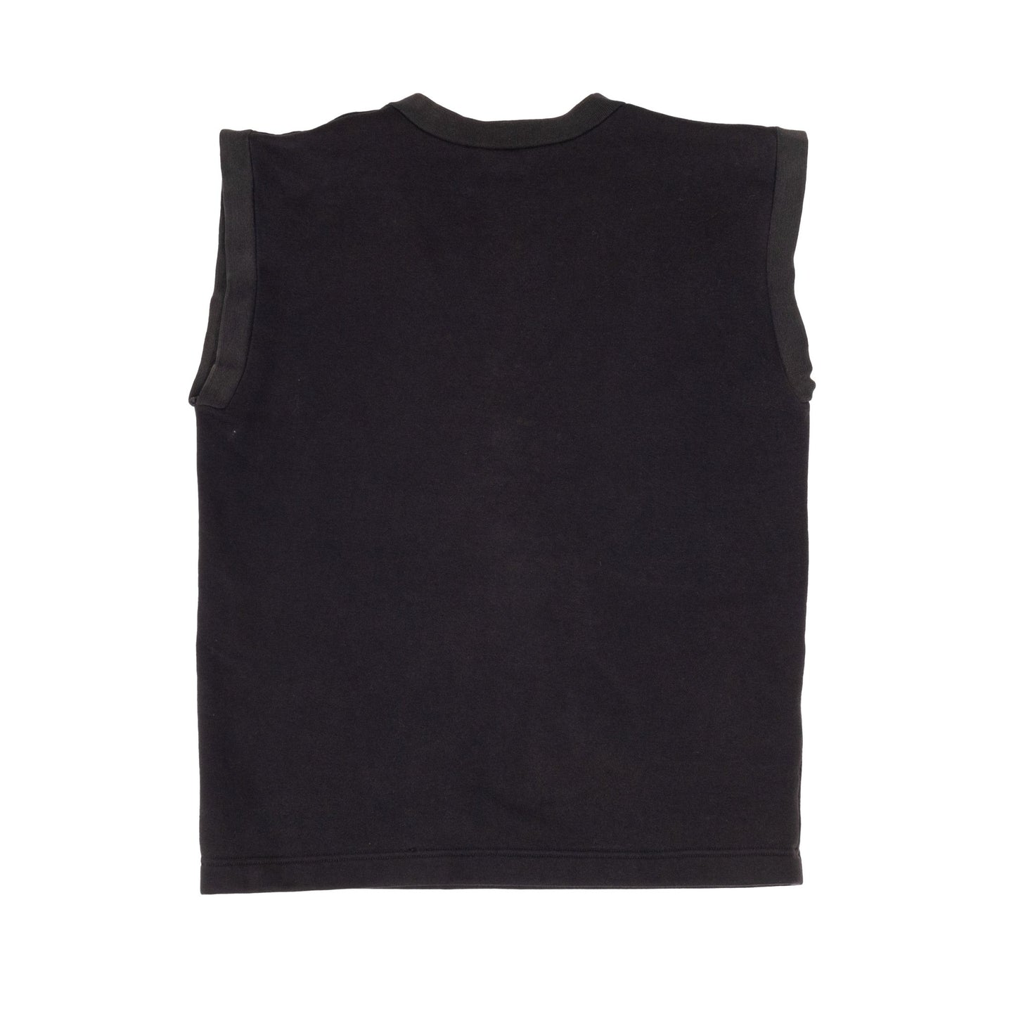 Raf Simons Autumn / Winter 1998 Black Sleeveless Tank Top