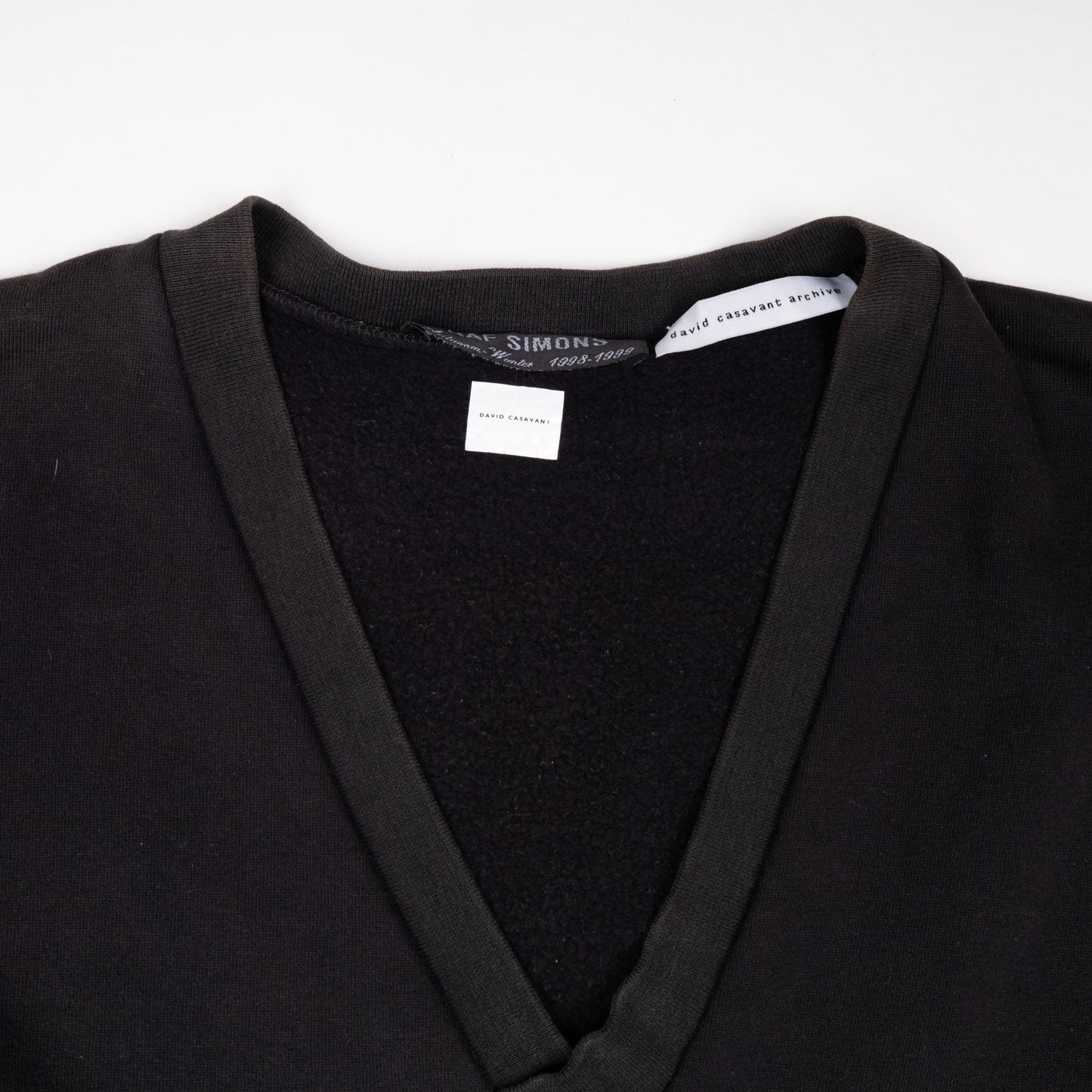 Raf Simons Autumn / Winter 1998 Black Sleeveless Tank Top
