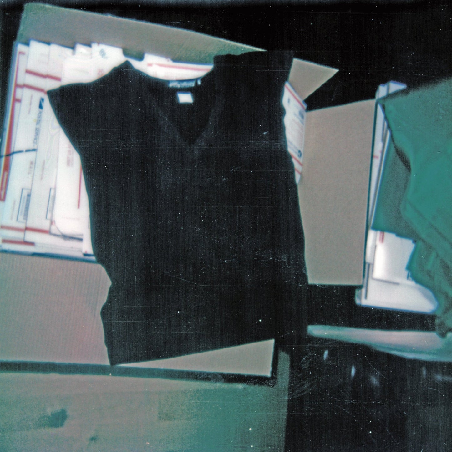 Raf Simons Autumn / Winter 1998 Black Sleeveless Tank Top