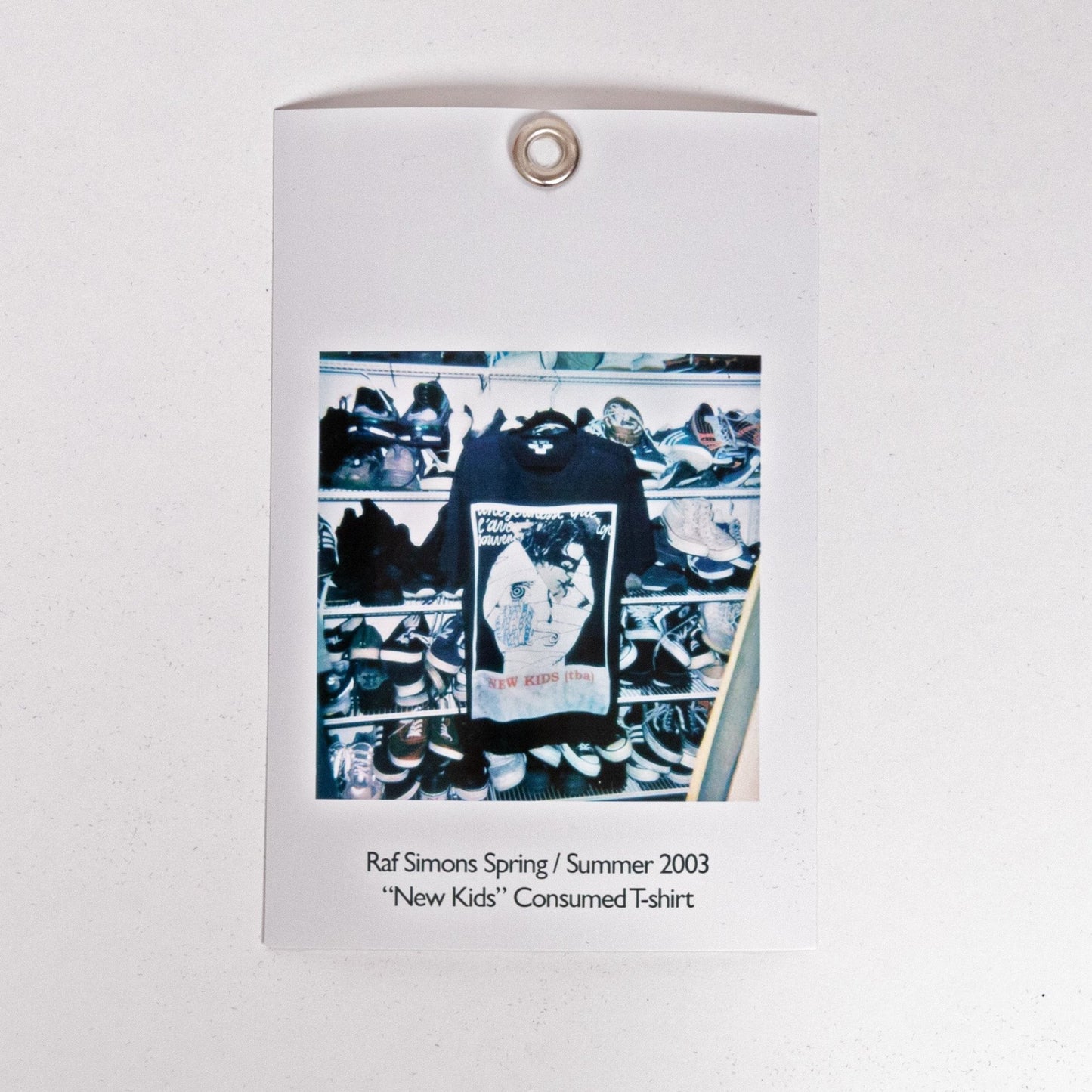 Raf Simons Spring / Summer 2003 “New Kids” Consumed T-Shirt