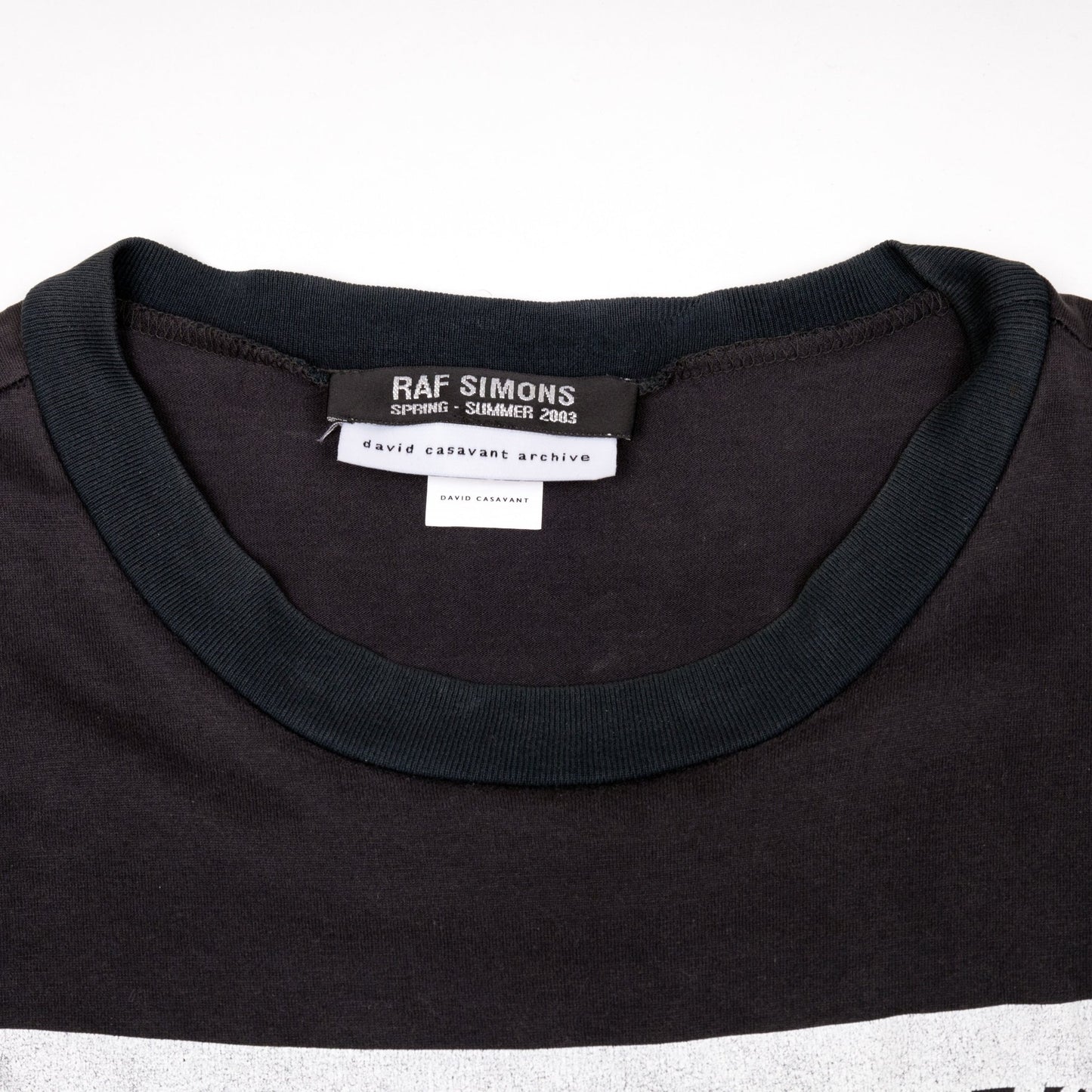 Raf Simons Spring / Summer 2003 “New Kids” Consumed T-Shirt